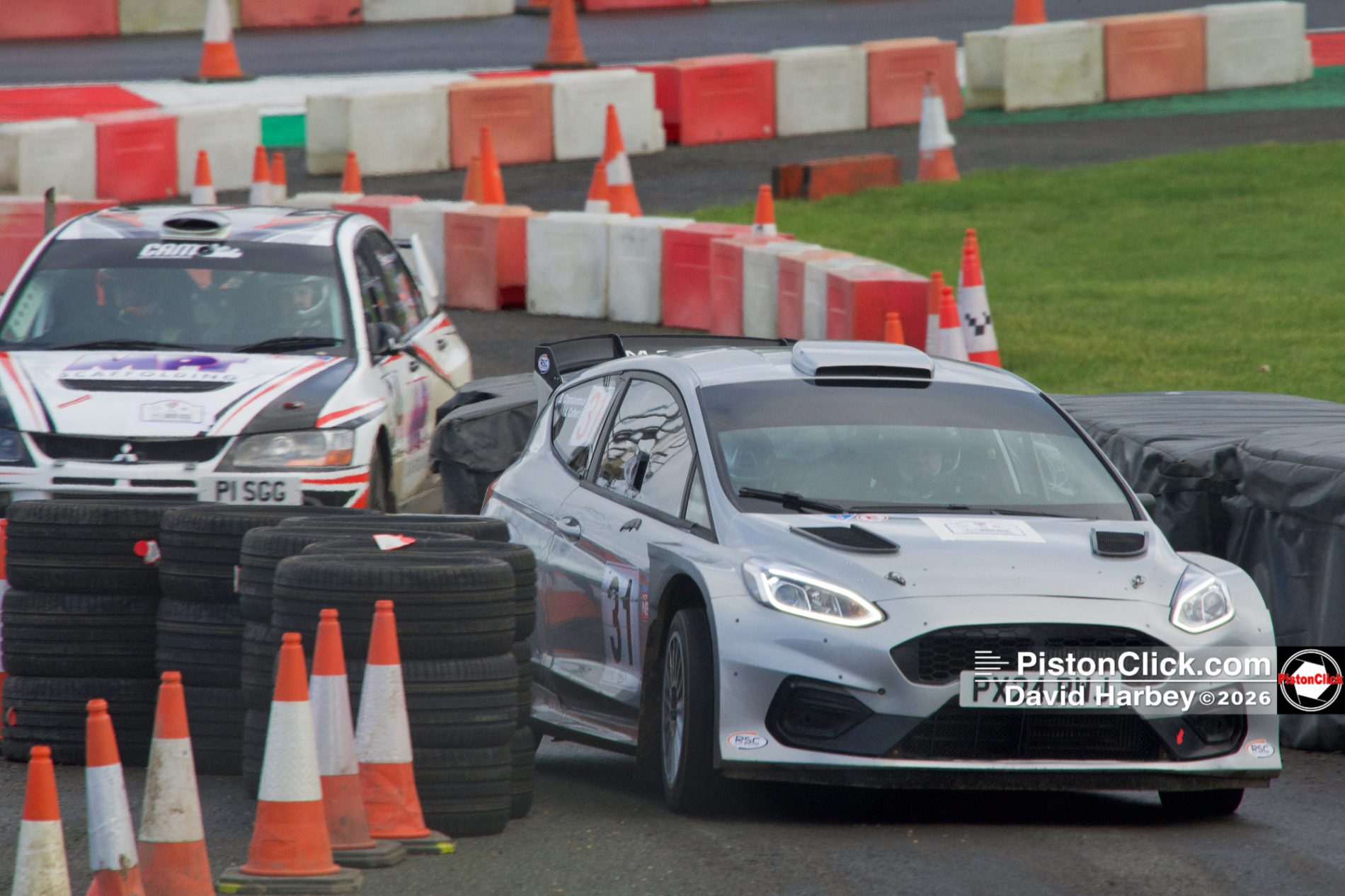 Ford Fiesta Rally 2 driven by Bambos Charalambous and Allan Cathers