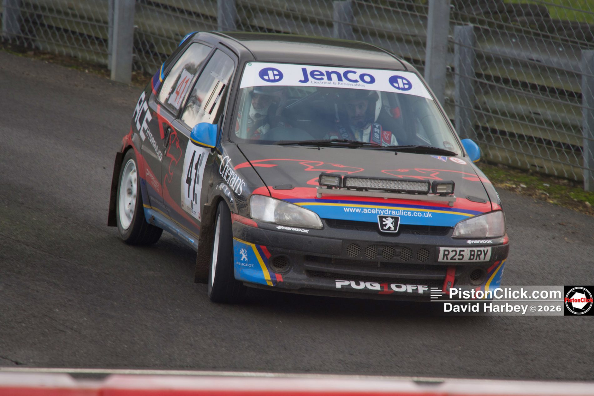 Brands Hatch Winter Stages Bryan Cherrett and Jack Cherrett