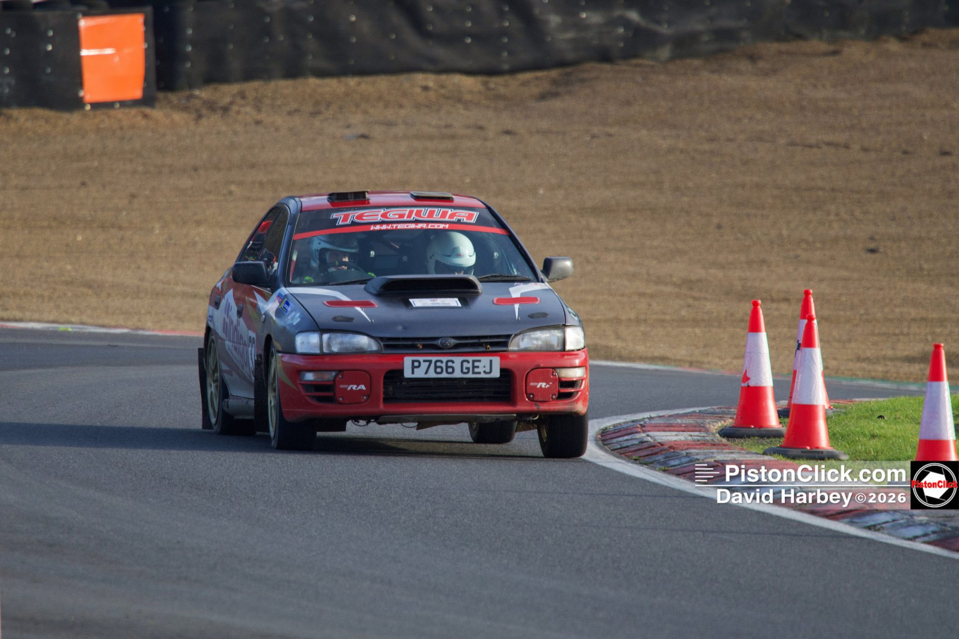 Taking photos at Brands Hatch Paddock Hill Bend from Druids