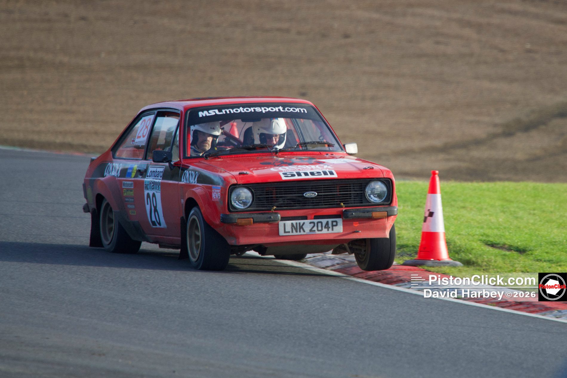 Taking motorsport photos at Brands Hatch Paddock Hill Bend from Druids