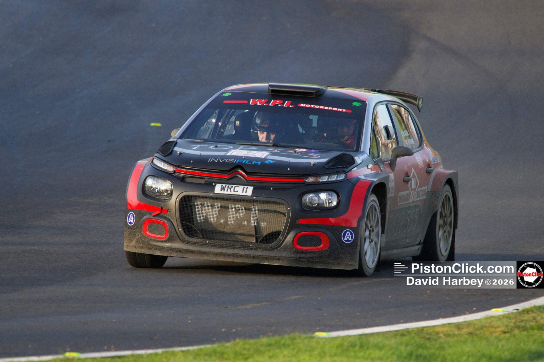 Michael Igoe and Will Atkins in the Citroen C3 Rally 2
