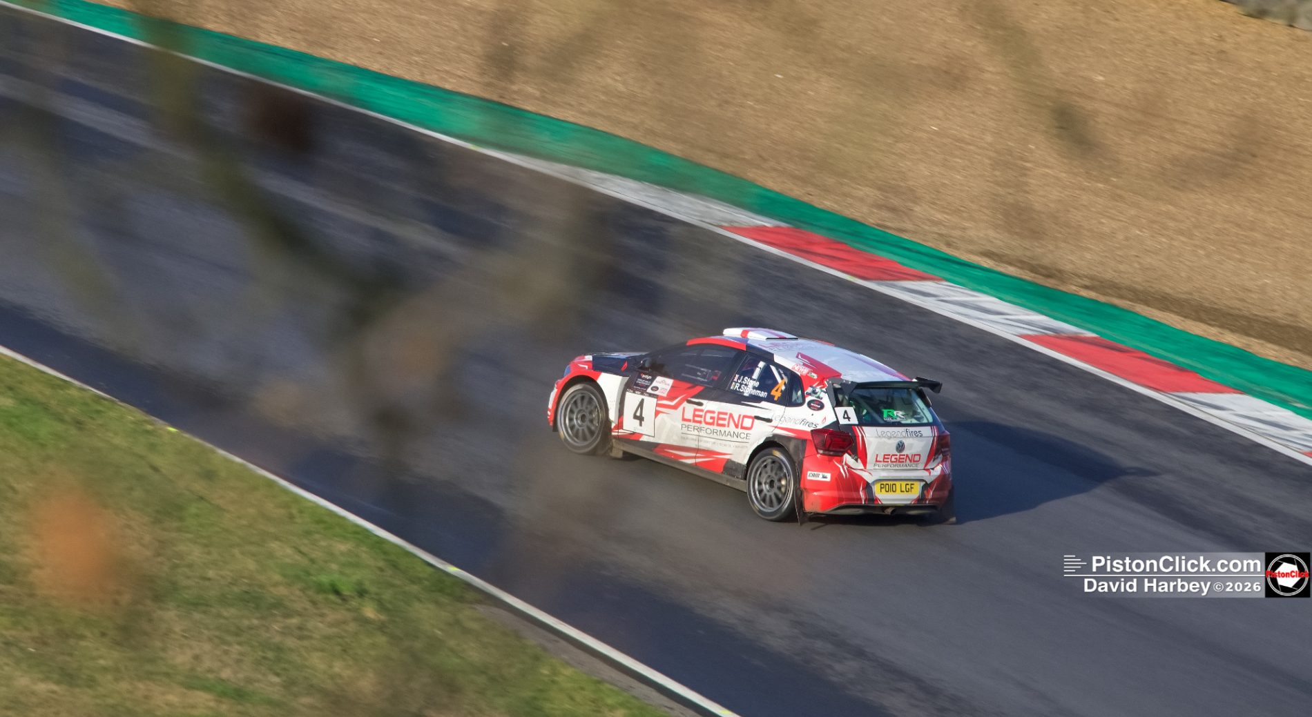 John Stone and Rhys Stoneman in the Volkswagen Polo GTI R5