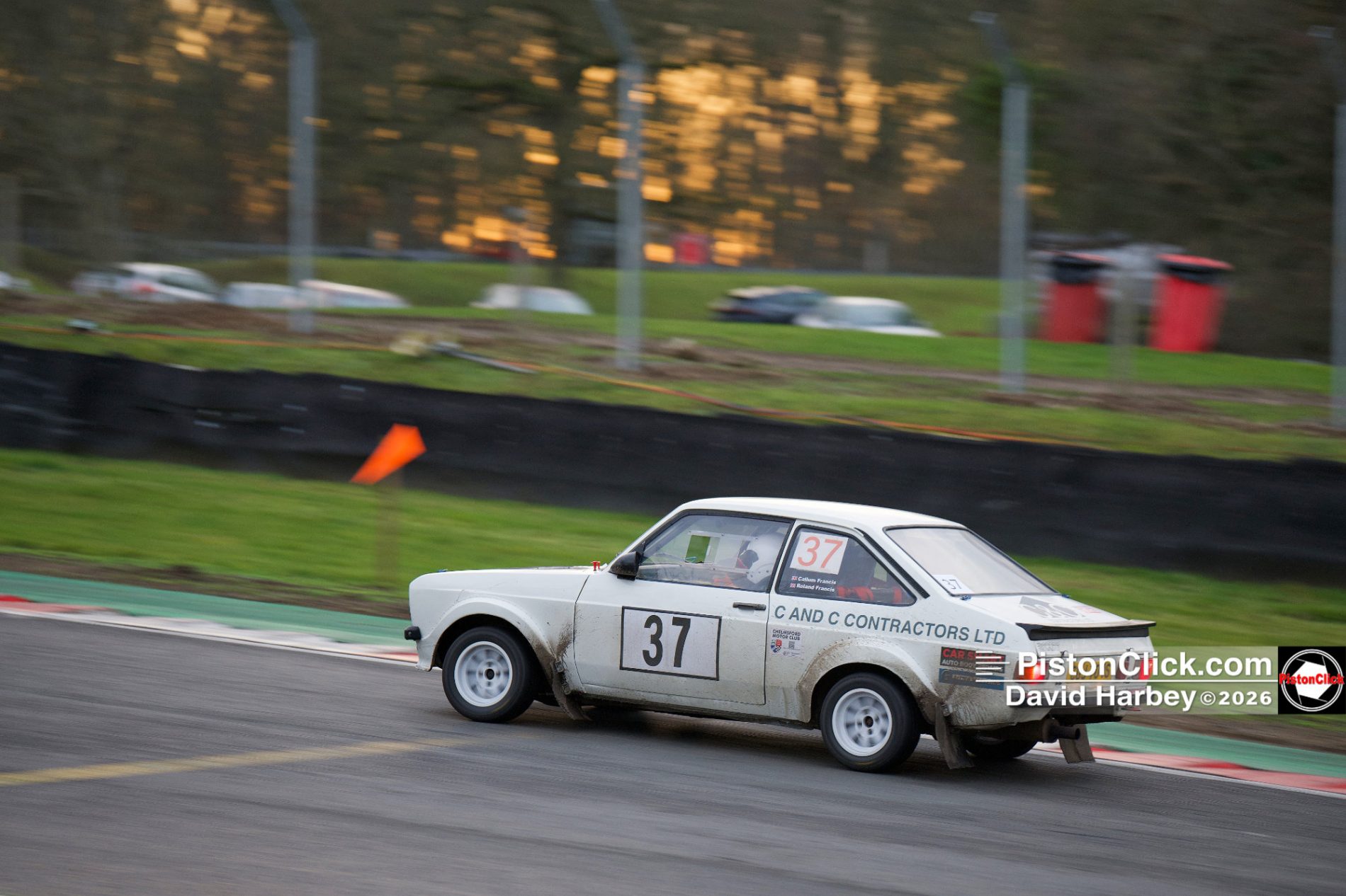 Callum Francis and Roland Francis at Brands Hatch