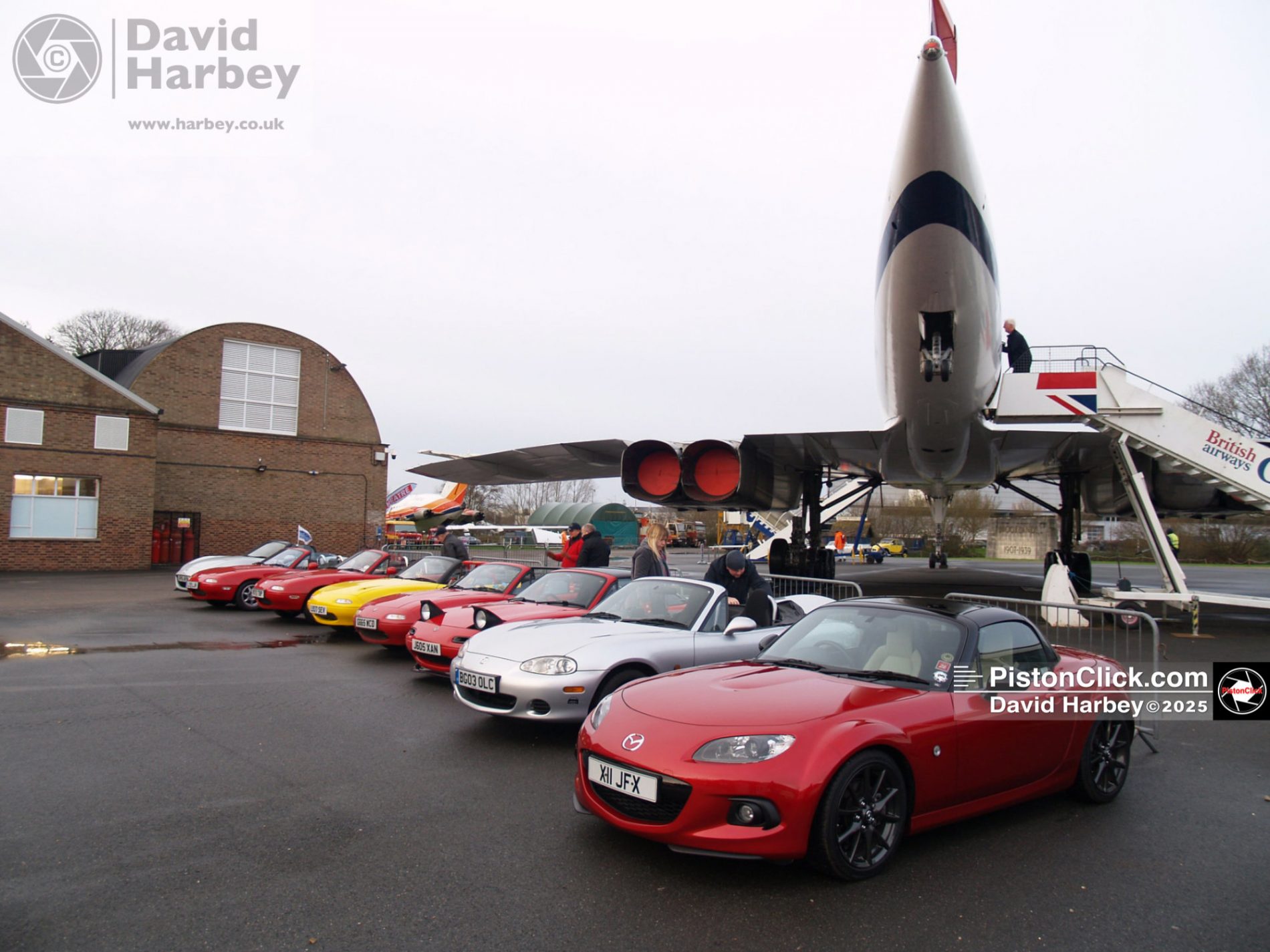 MX5 at Brooklands Motorsport museum