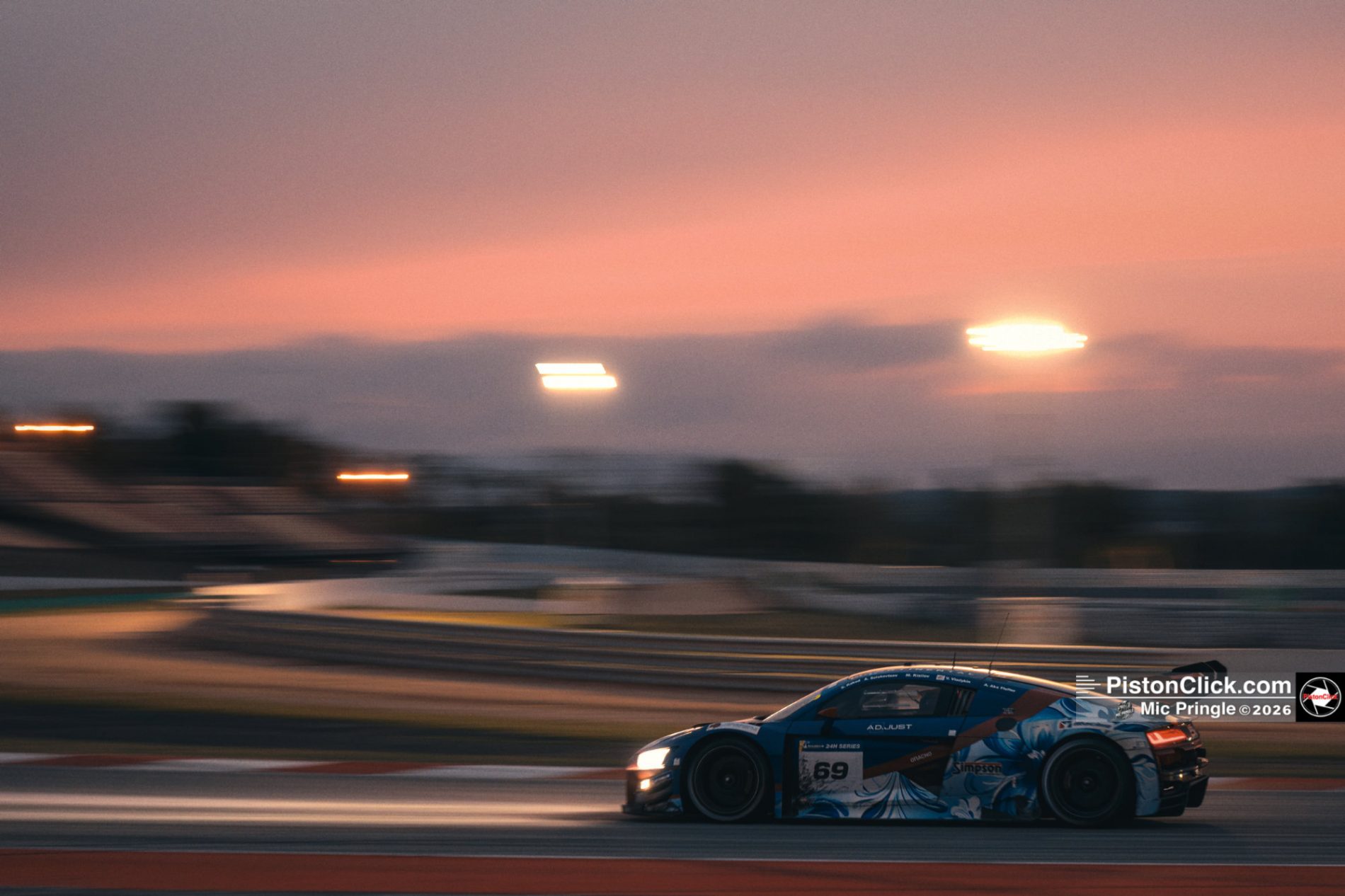 Sunset circuit Barcelona