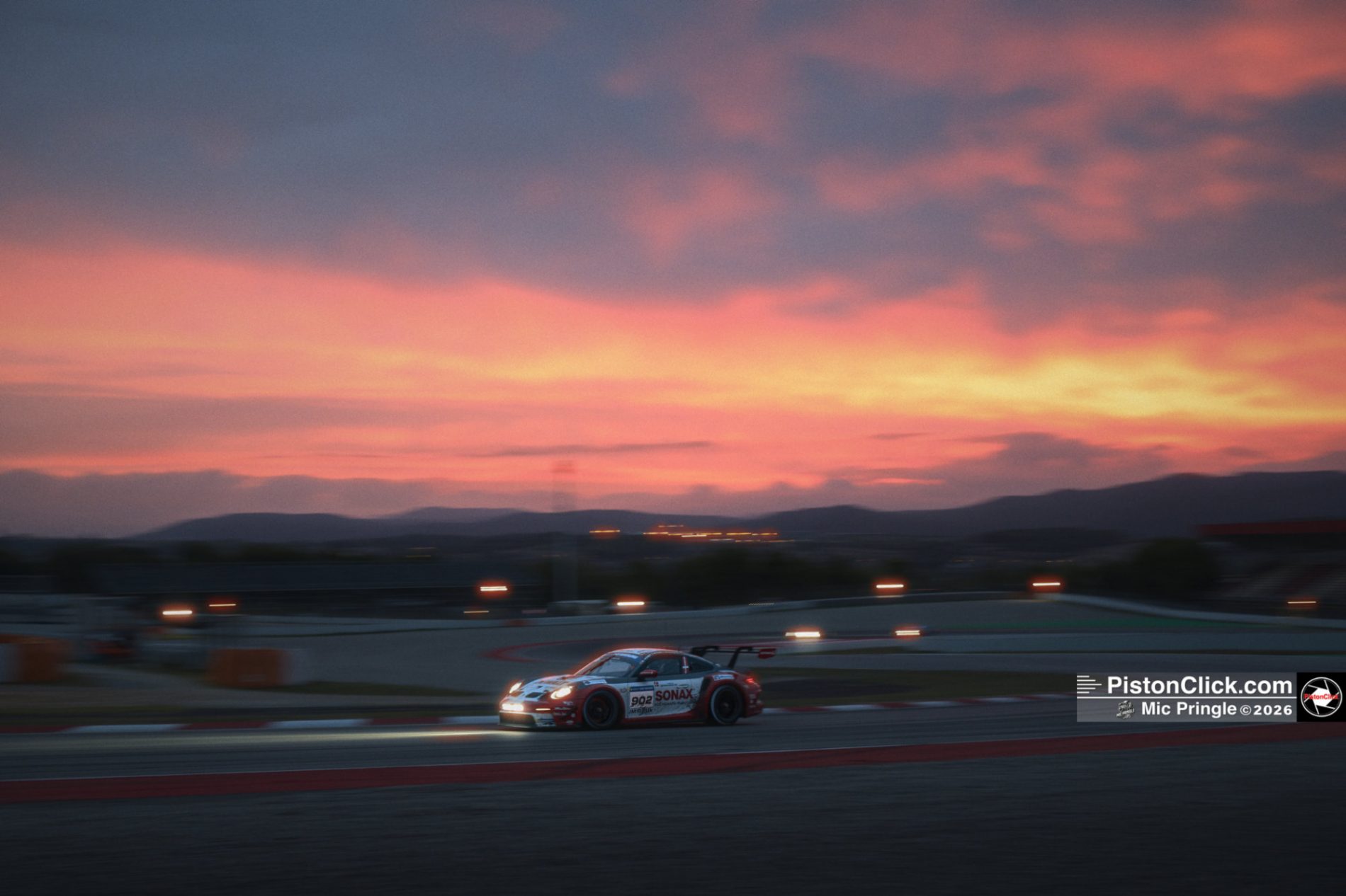 Sunset circuit Barcelona