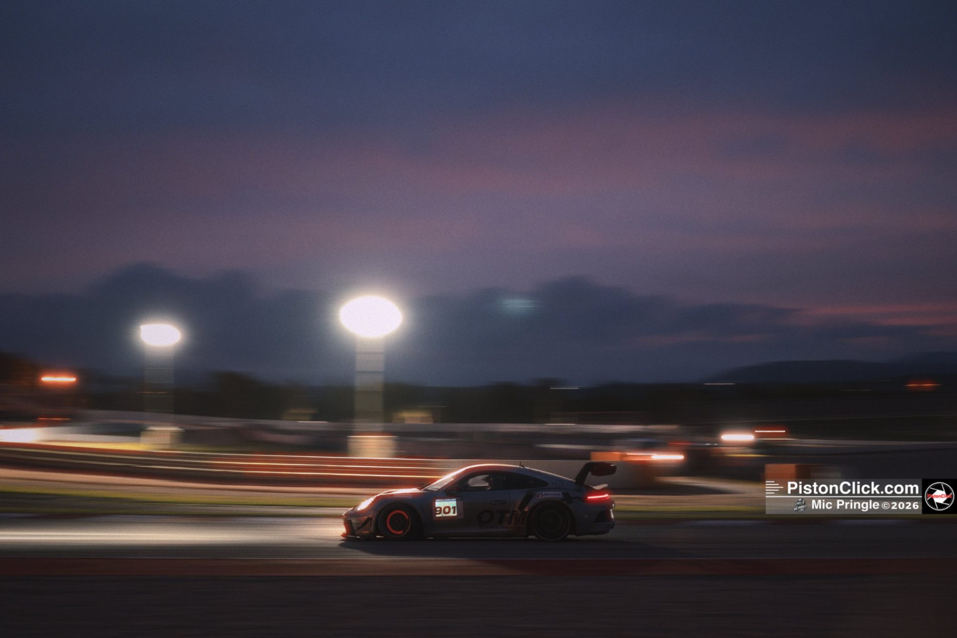 Sunset circuit Barcelona