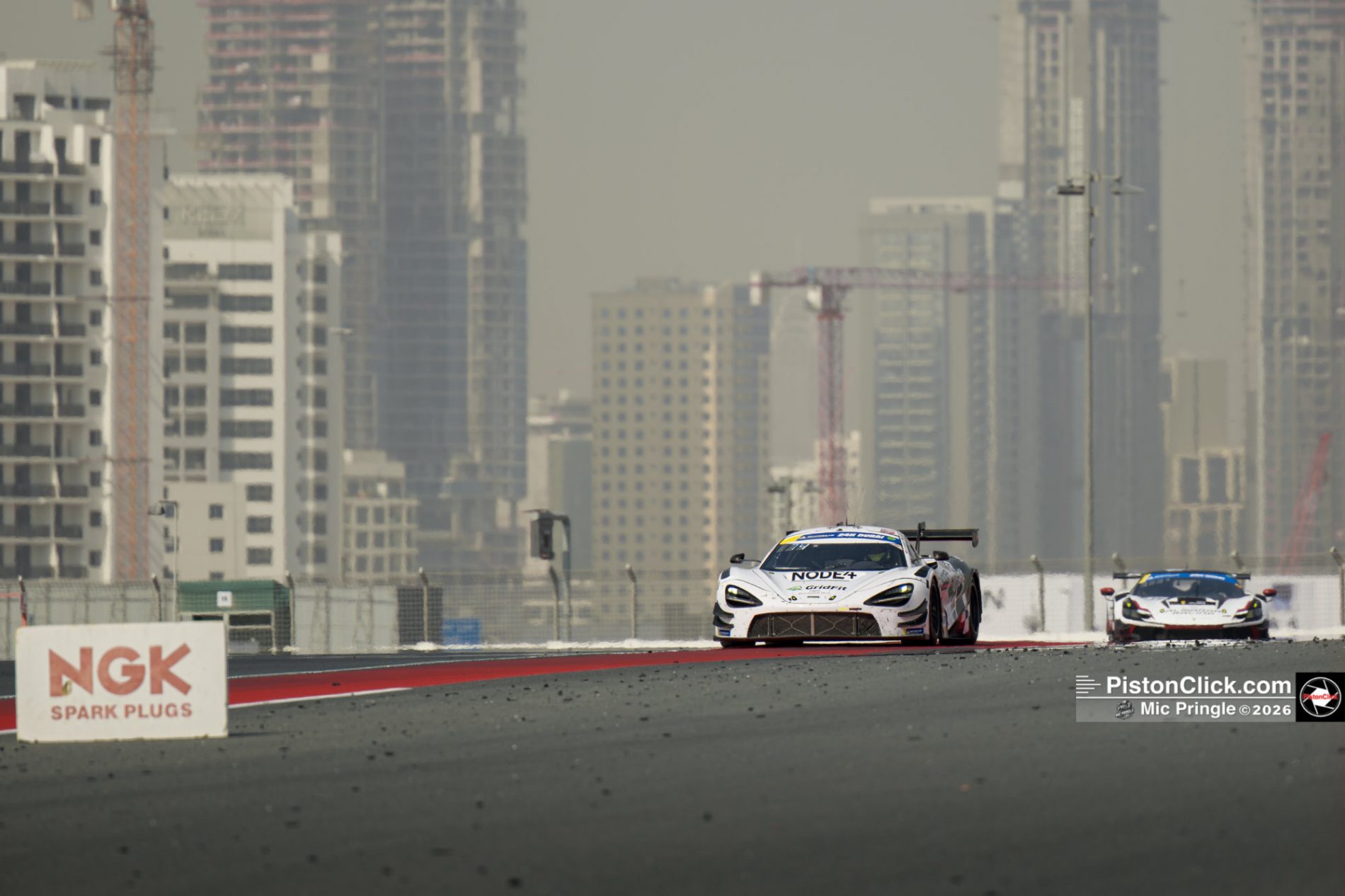 Photographing at the Dubai Autodrome