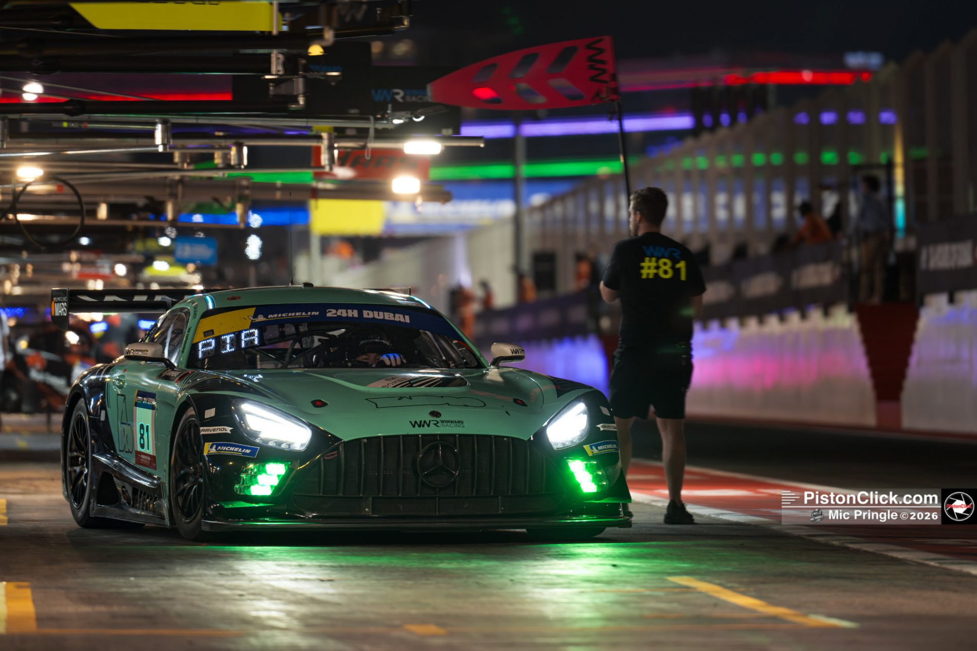 Nikon Z8 with a 50mm f/1.8 night motorsport photography