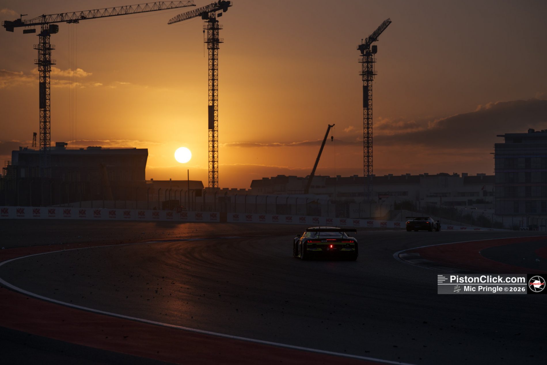 The Golden Hour Sunrise in Dubai