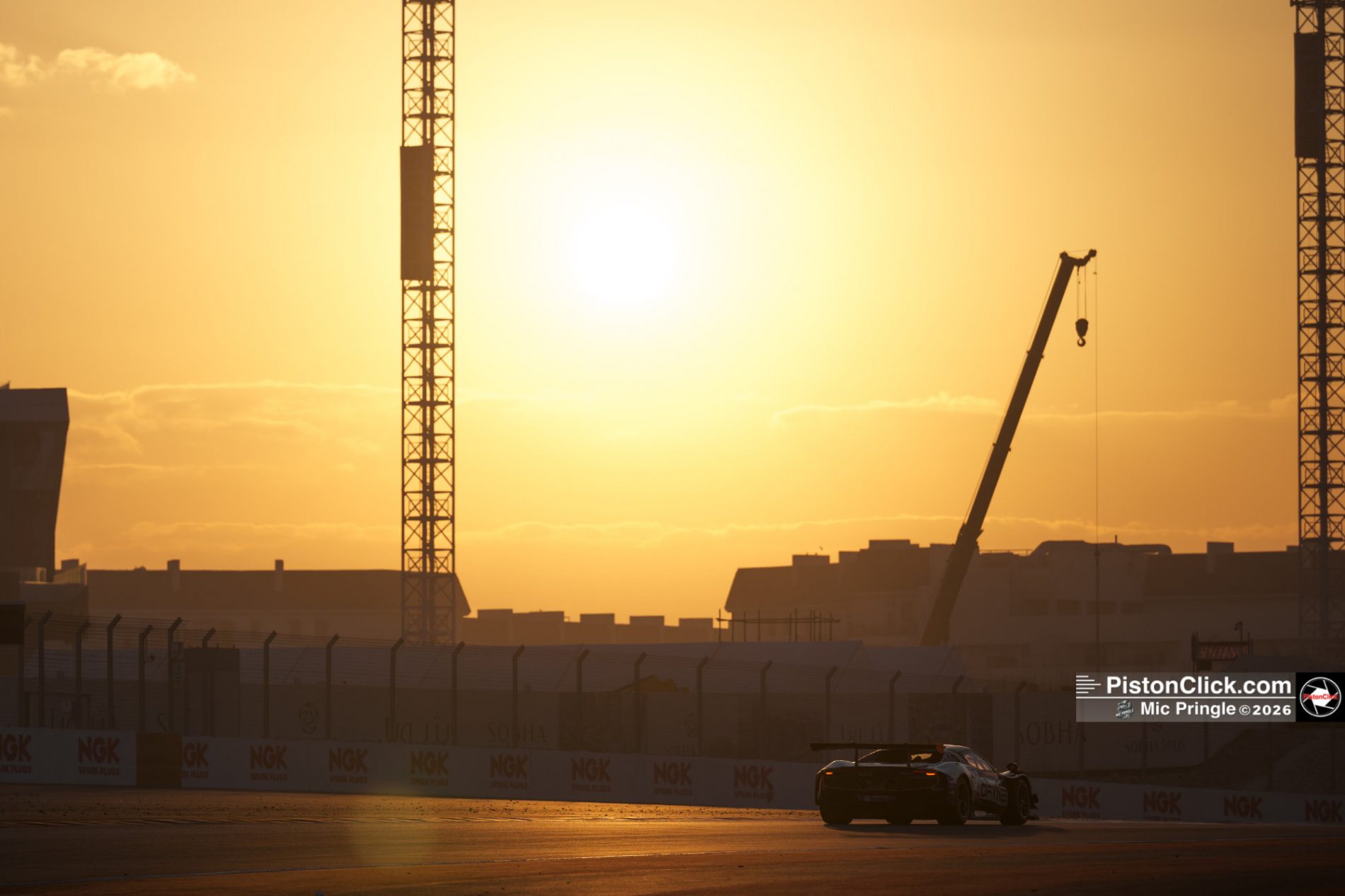 The Golden Hour Sunrise in Dubai
