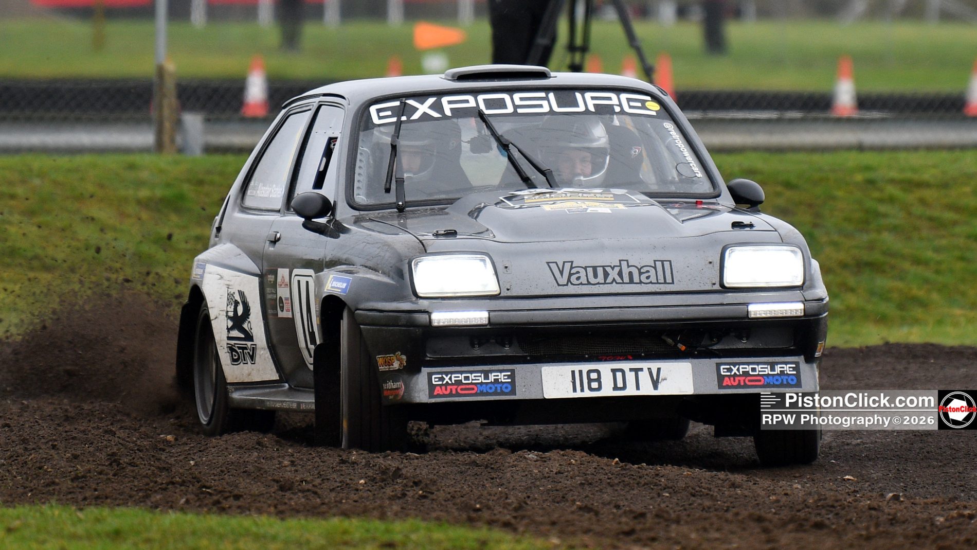 Alasdair Stables and Neil Jones in the Vauxhall Chevette HSR