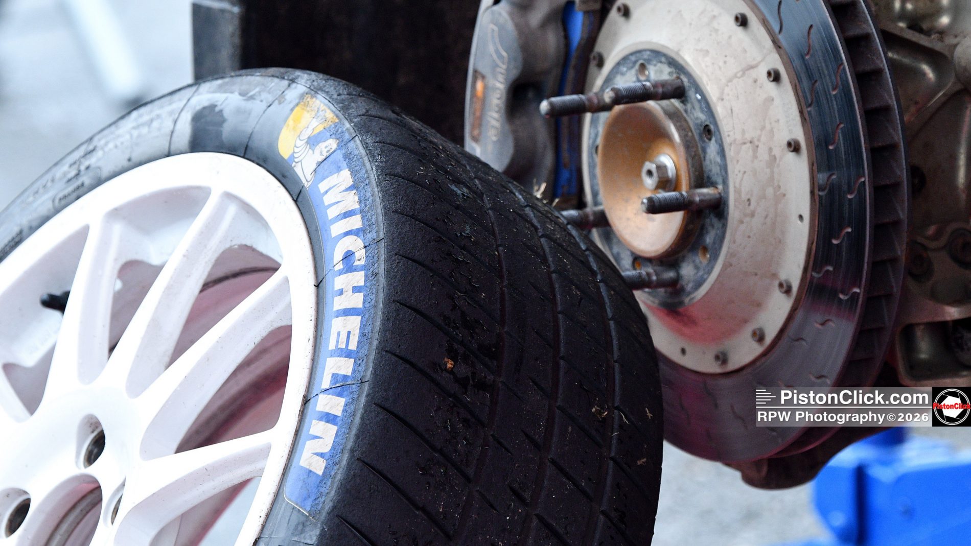 Snetterton Circuit Rallying paddock area