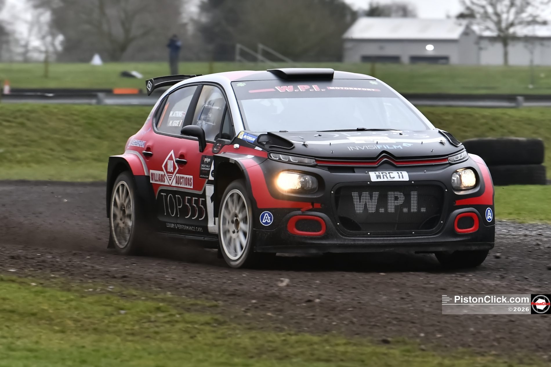 Michael Igoe and Will Atkins in their Citroën C3 Rally 2