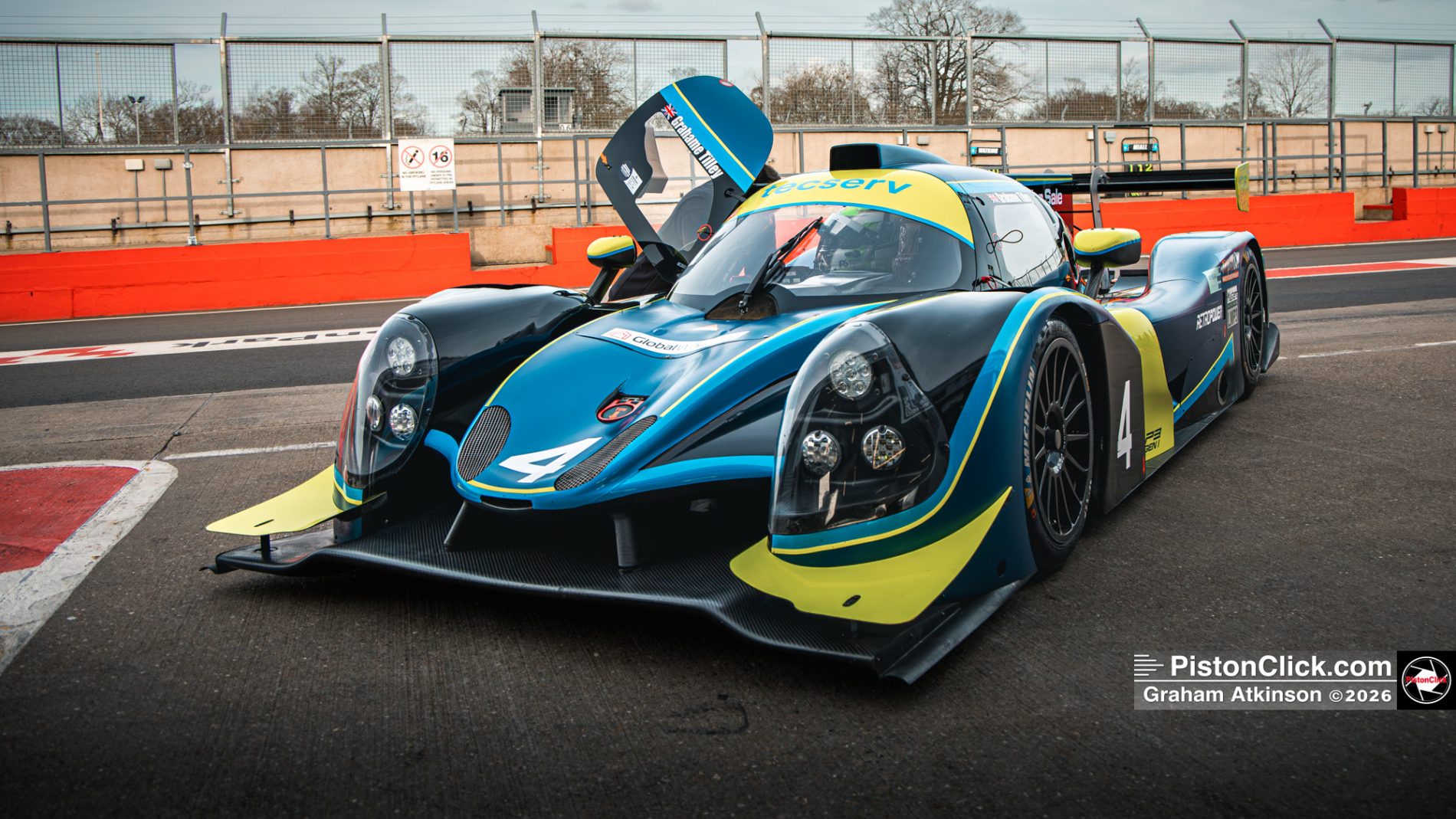 Grahame Tilley Ligier LMP3 at Donington Park