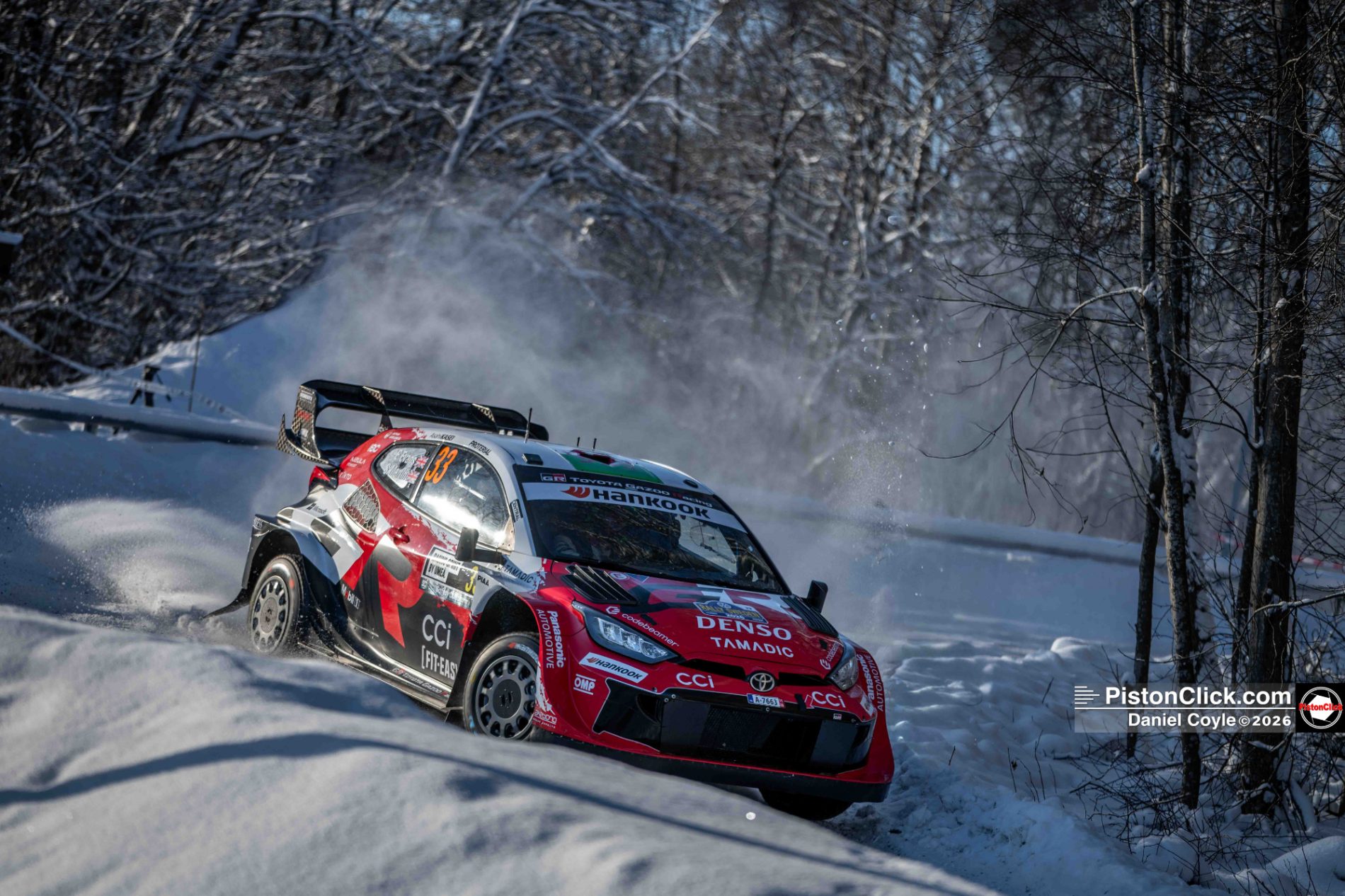 Elfyn Evans Toyota GR Yaris Rally 1