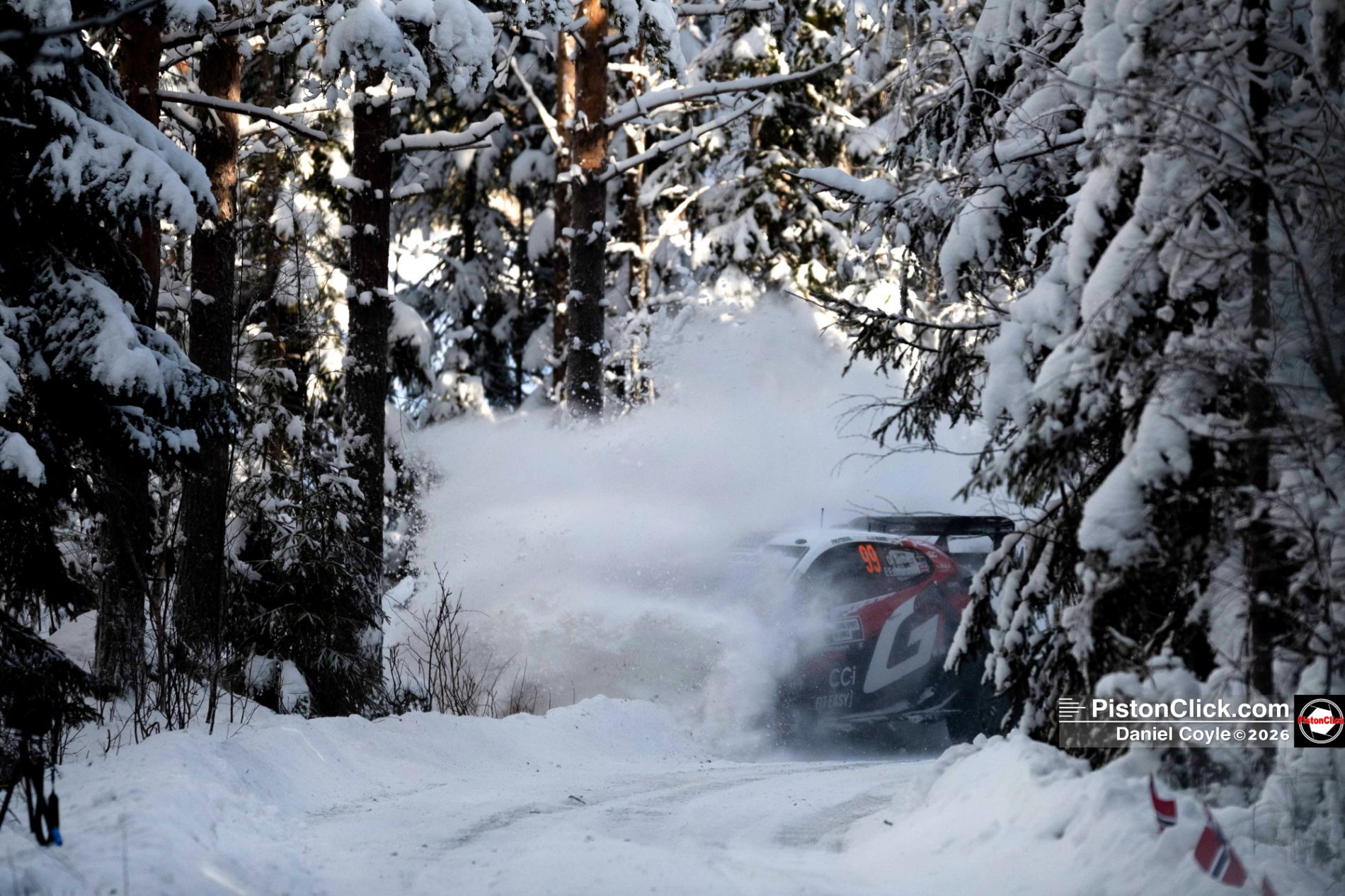 Toyota GR Yaris Rally 1 Rally Sweden Umeå 2026