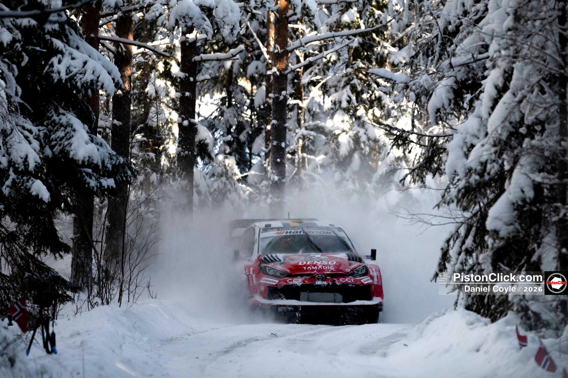 Toyota GR Yaris Rally 1 Rally Sweden Umeå 2026