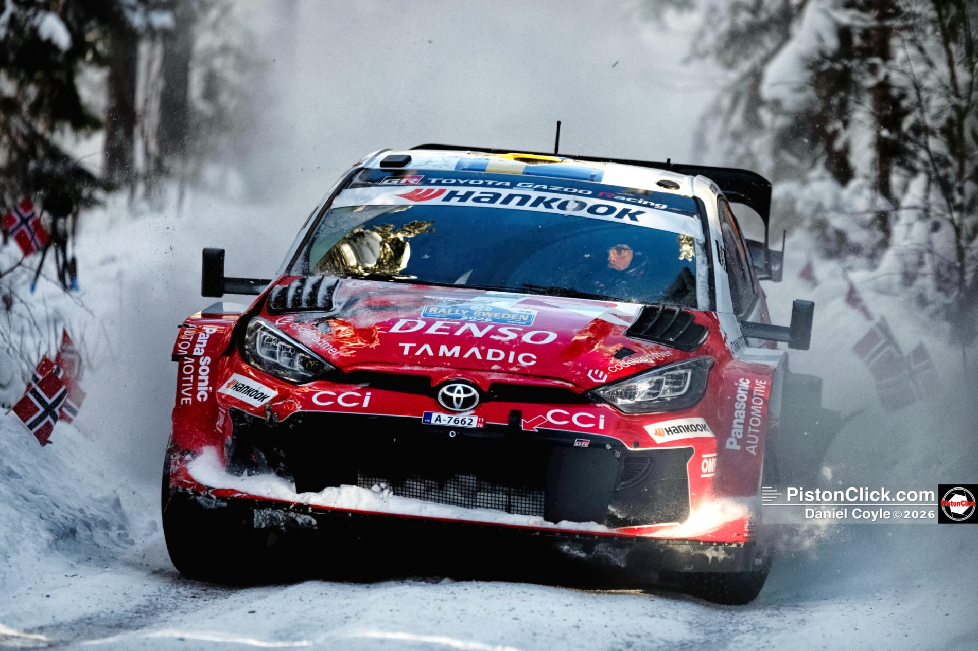 Toyota GR Yaris Rally 1 Rally Sweden Umeå 2026