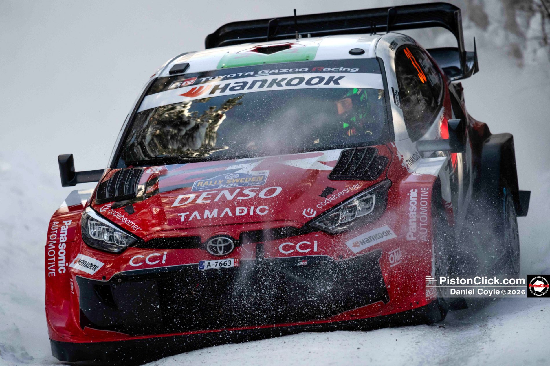 Elfyn Evans Toyota GR Yaris Rally 1