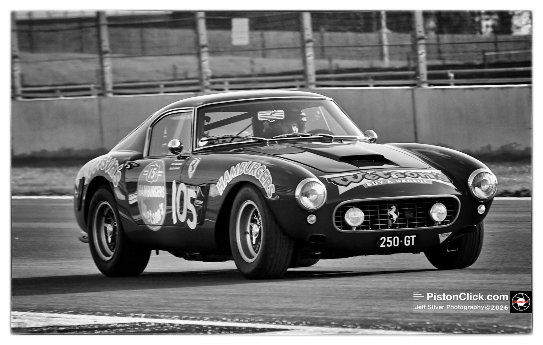 Pomeroy Trophy Kevin Jones in a 1960 Ferrari 250 GTO