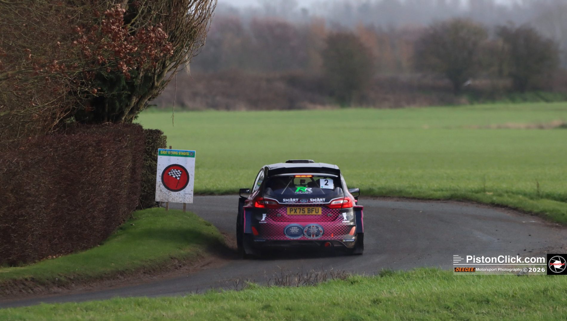 Sam Touzel and Max Freeman M Sport Ford Fiesta Rally2