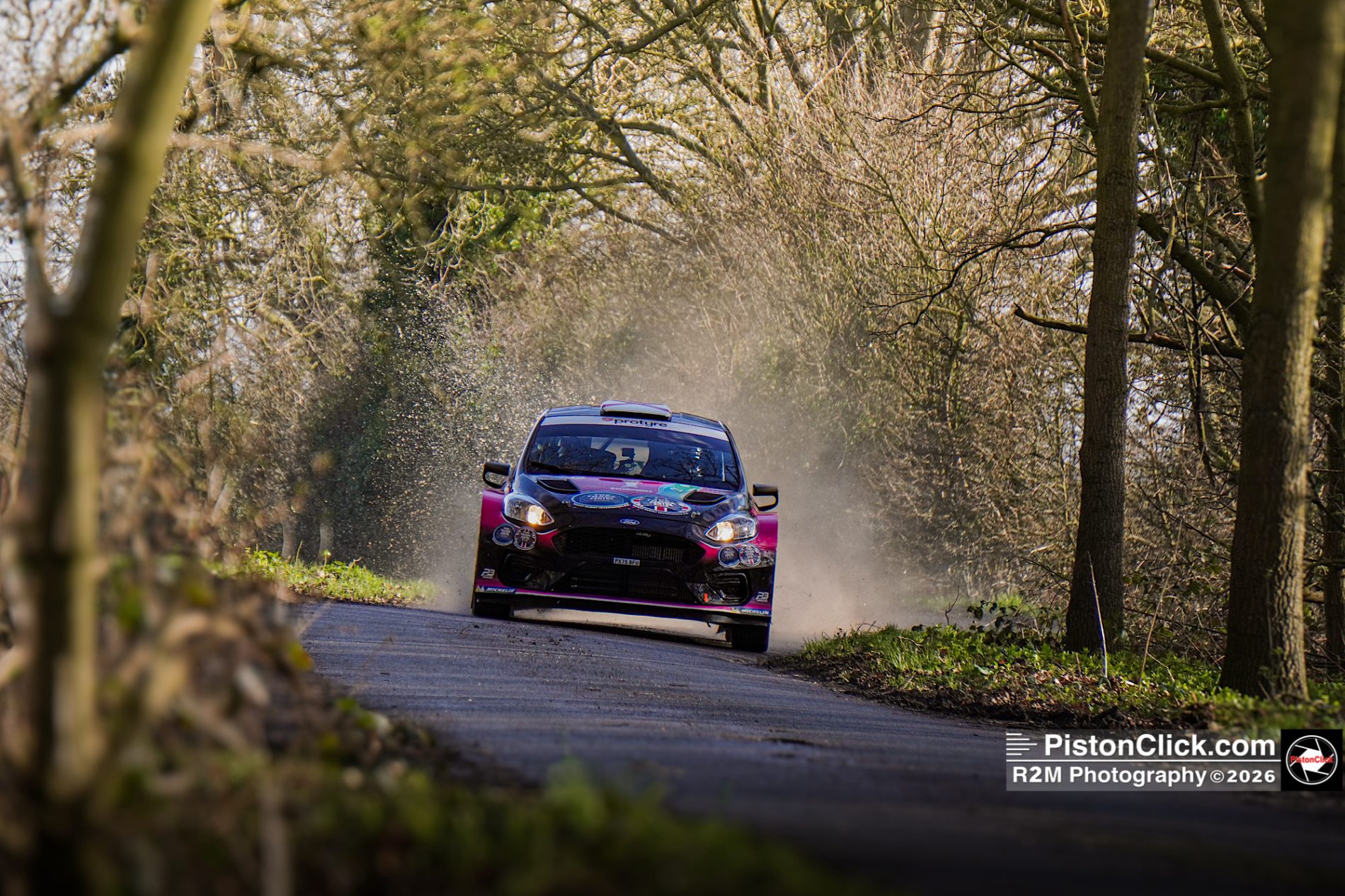 Sam Touzel and Max Freeman M Sport Ford Fiesta Rally2