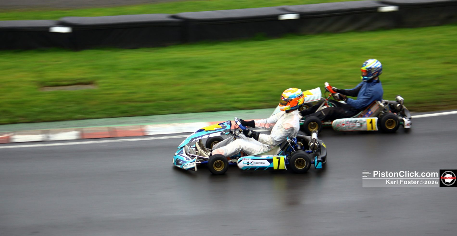 Lewis Bird at the Trent Valley Kart Club’s Icebreaker Cup at PFI International