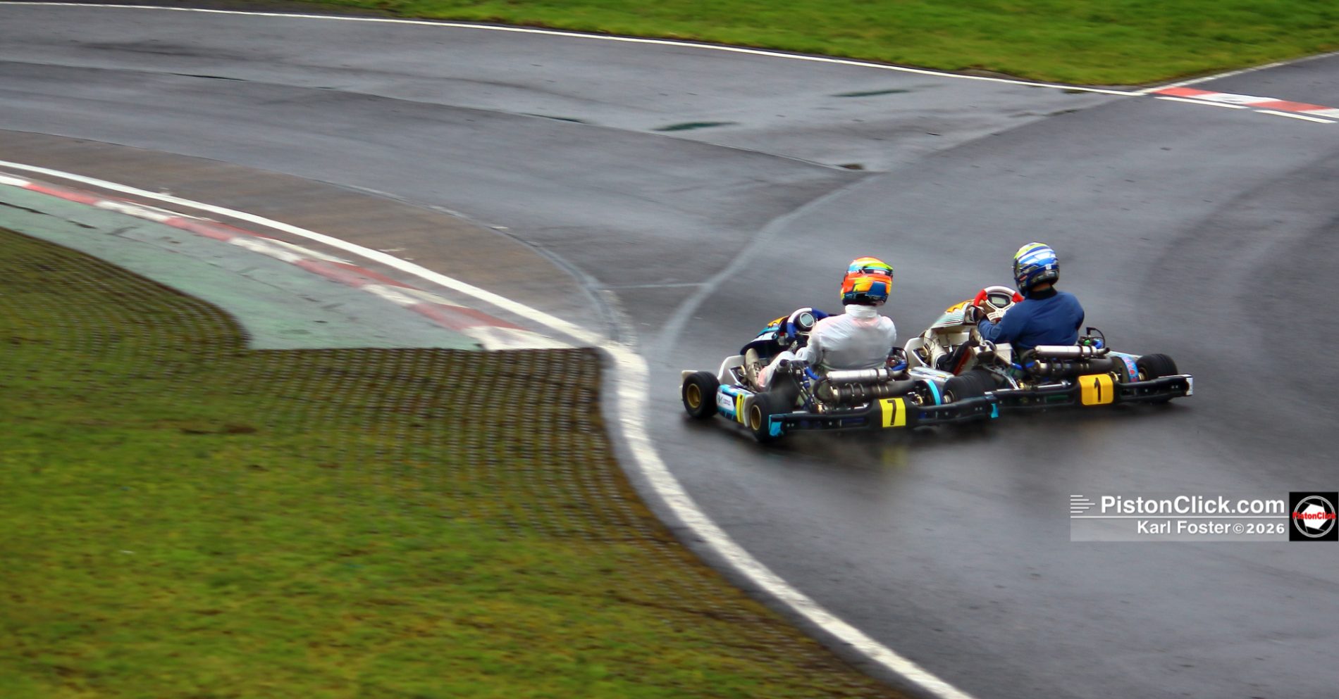 Lewis Bird at the Trent Valley Kart Club’s Icebreaker Cup at PFI International