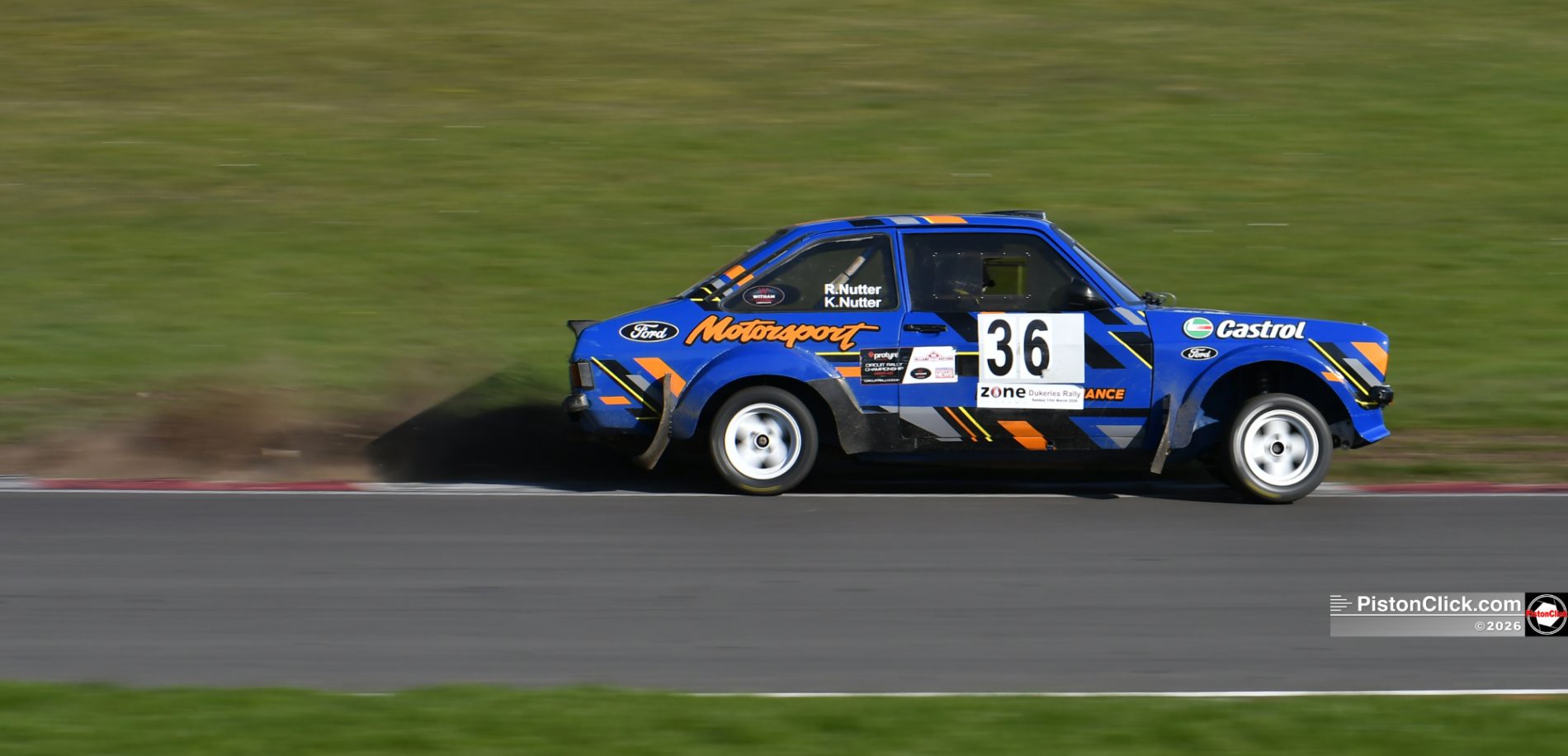 Robert Nutter Escort Mk2 Donington Stages Rally 2026