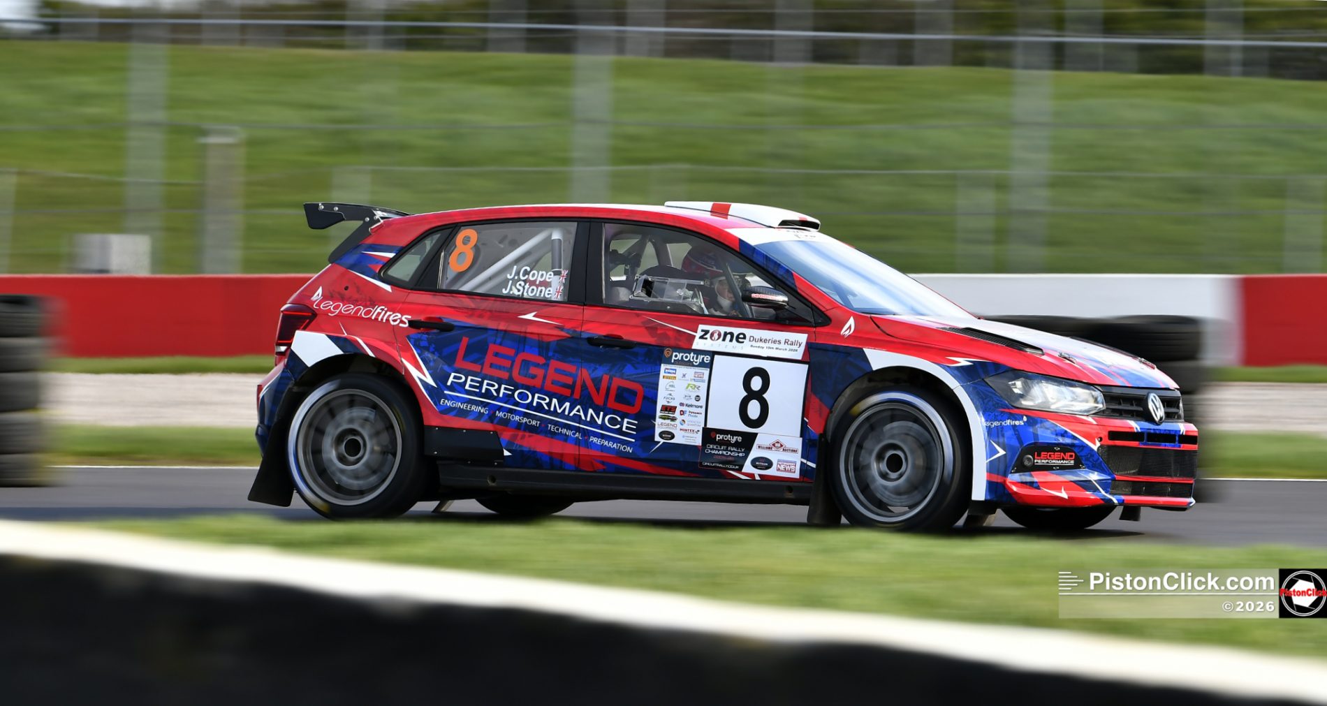 John Stone Volkswagen Polo R5 rally car
