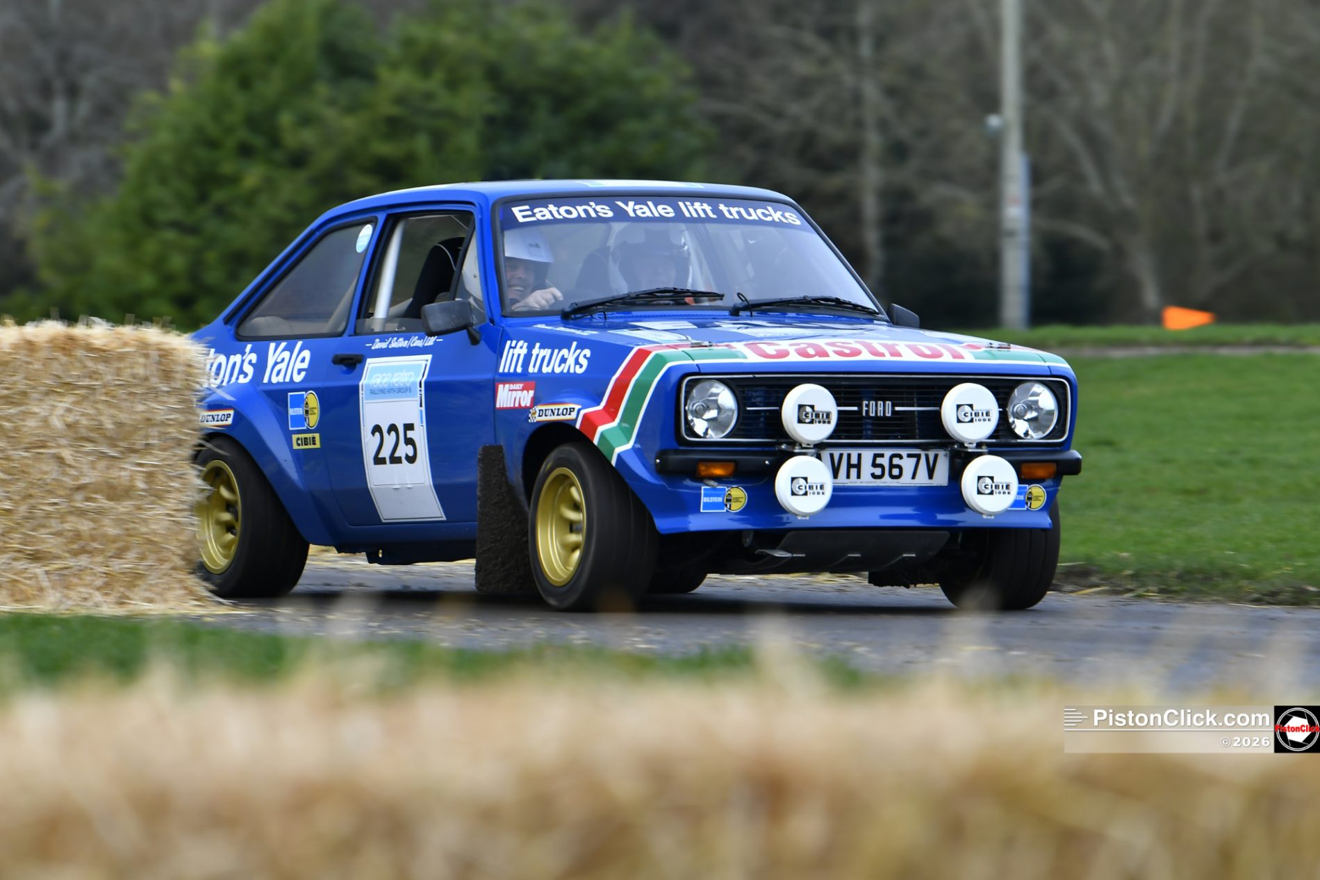 Ford Escort Mk2 rally car