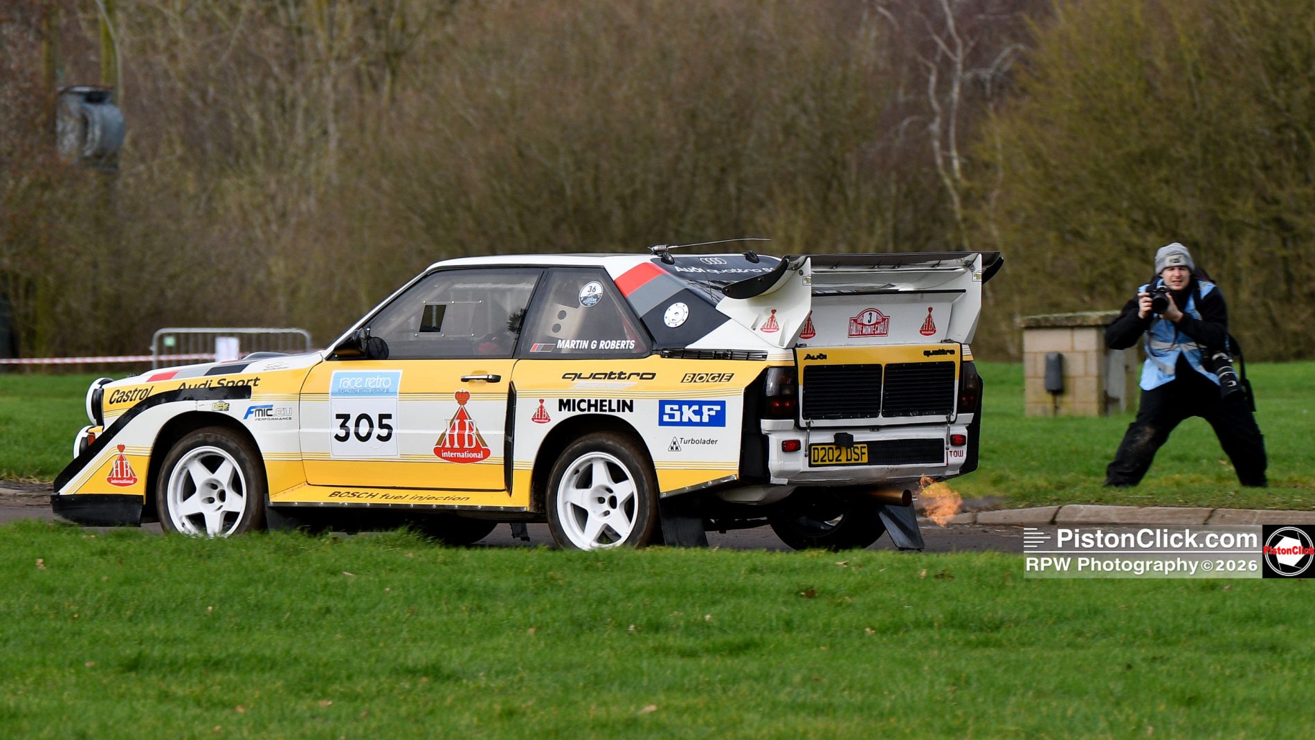 Audi Quattro Group B Rally Car