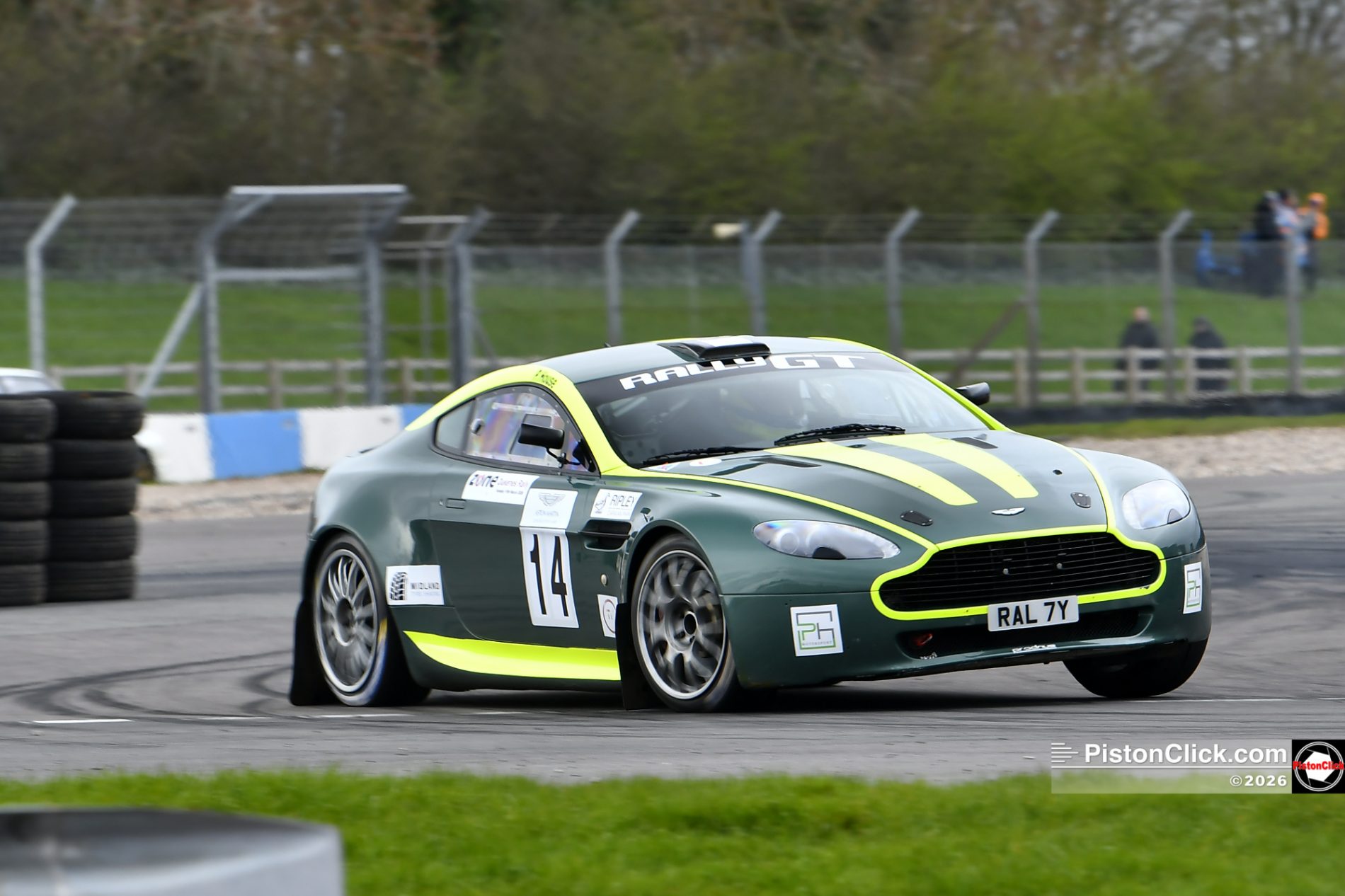 Philip House Aston Martin Vantage GT4 Rally