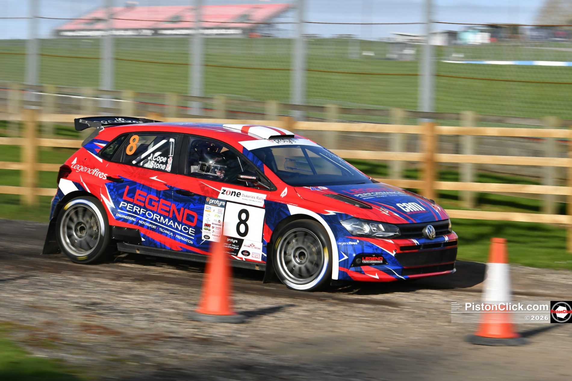 John Stone Volkswagen Polo R5 rally car