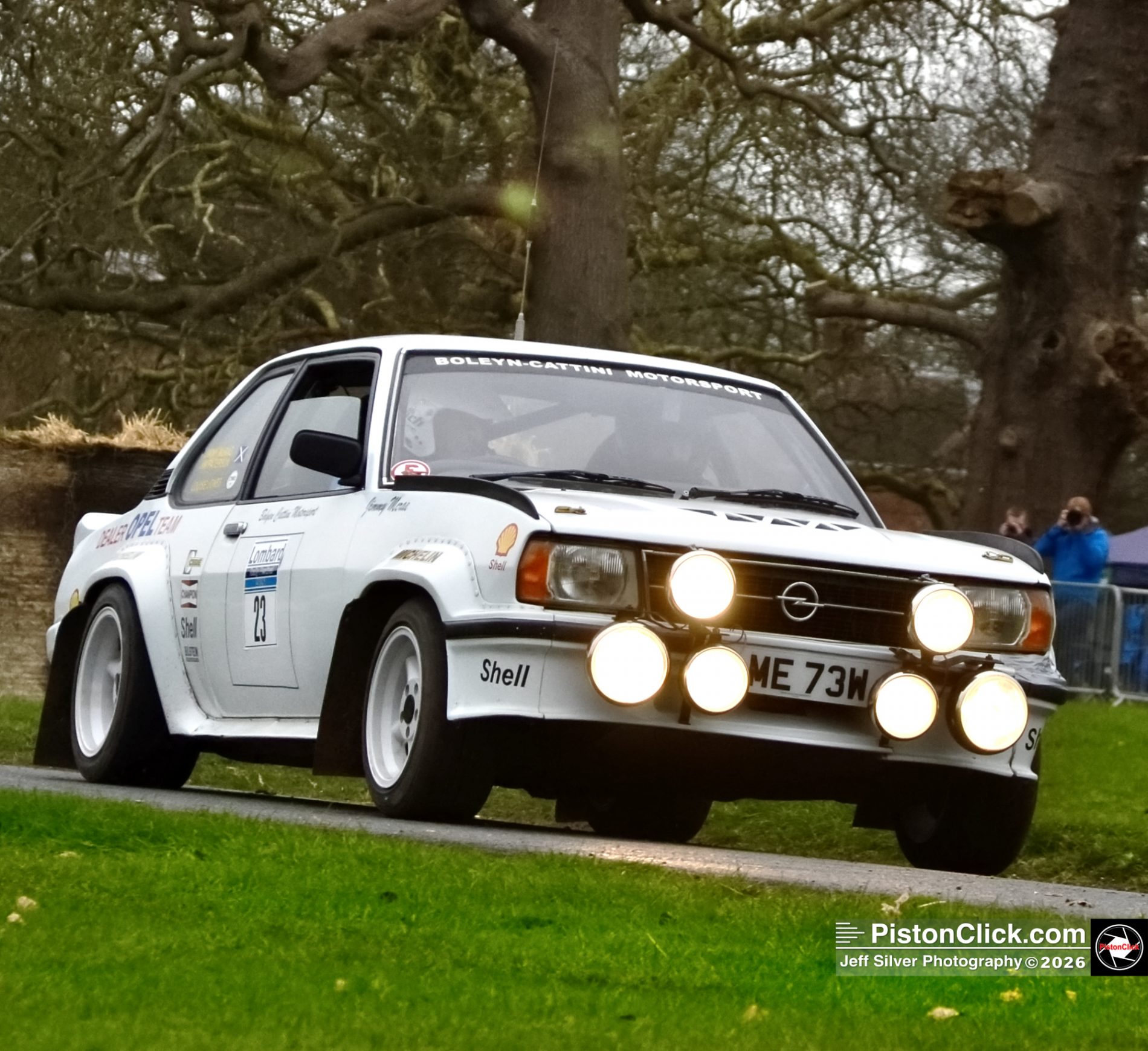 Jim Patterson Ascona 400 rally car