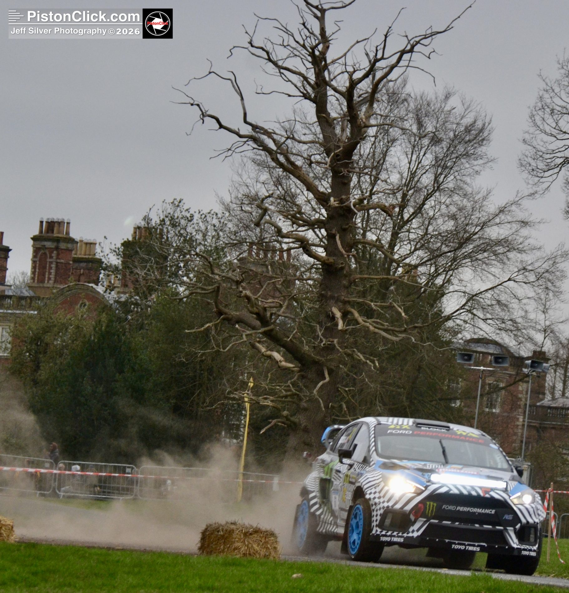 Jamie Small in the Ken Block Ford Focus RS