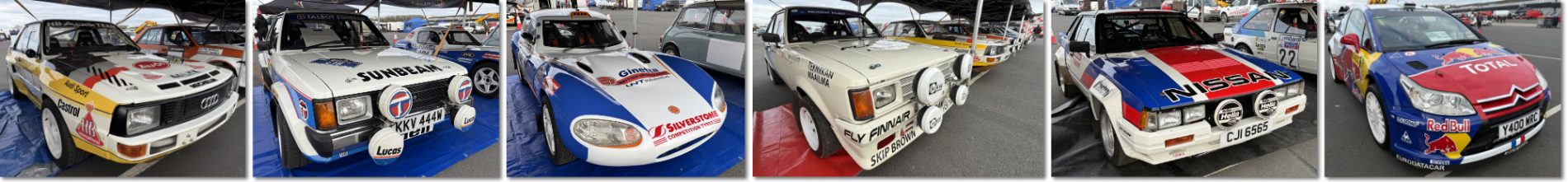Donington Stages Display Cars