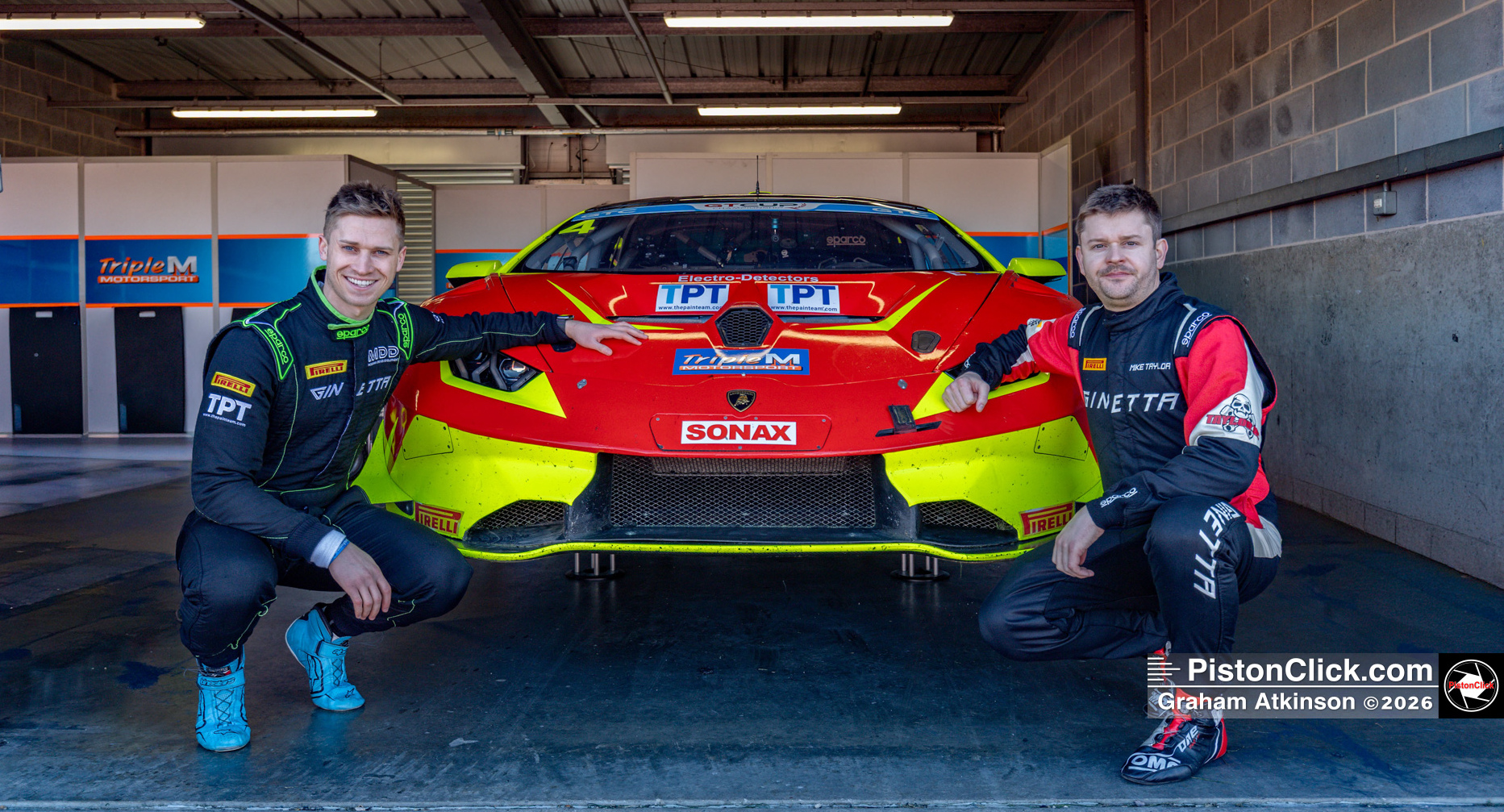 Triple M Motorsport Lamborghini Super Trofeo Charlie Digby and Mike Taylor