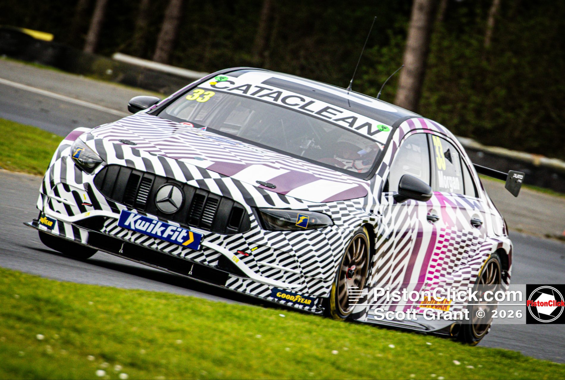 Morgan Plato Racing BTCC Test at Croft