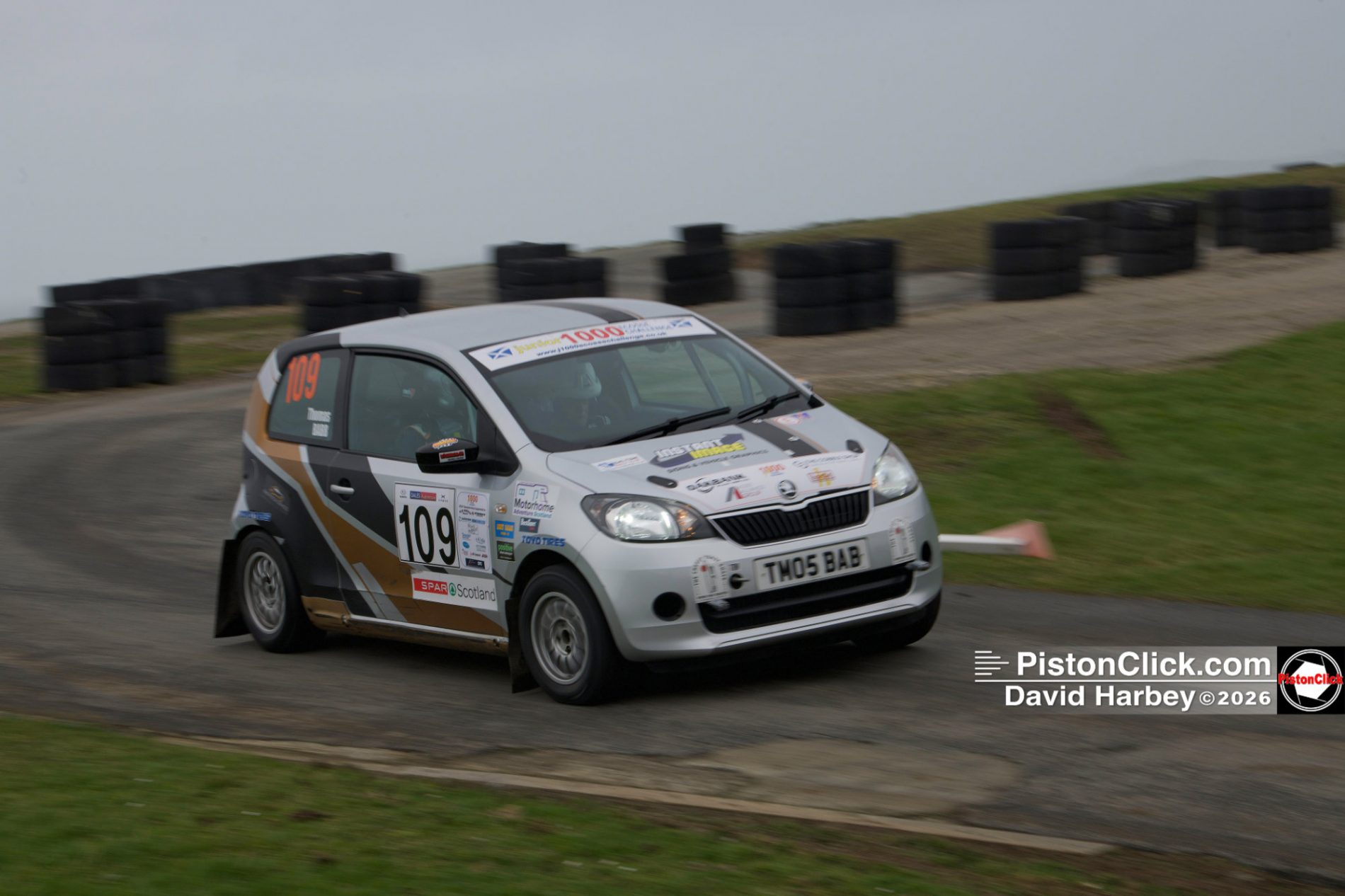 CRC rally at Anglesey race track