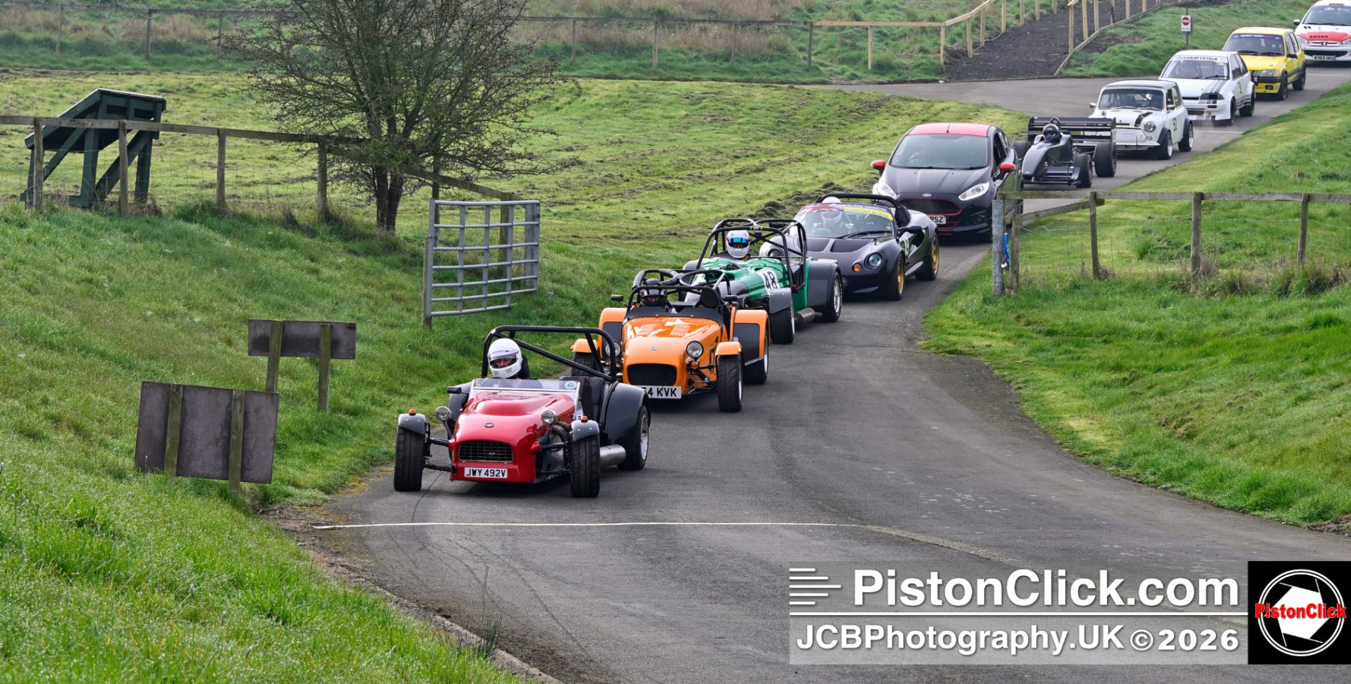 Harewood Hillclimb Practice Day the Shute