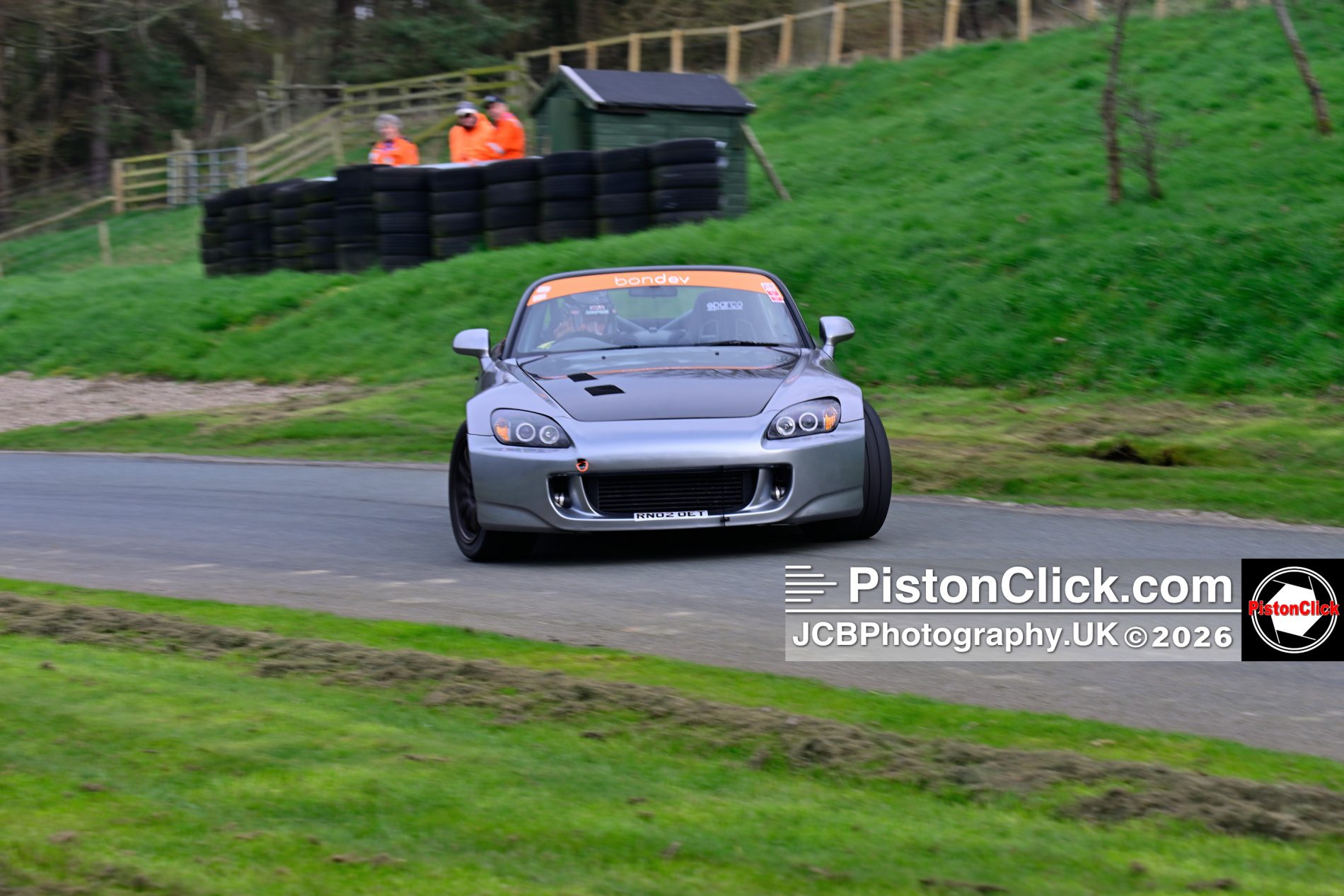 Harewood Hillclimb James Hudson coming out of Orchard