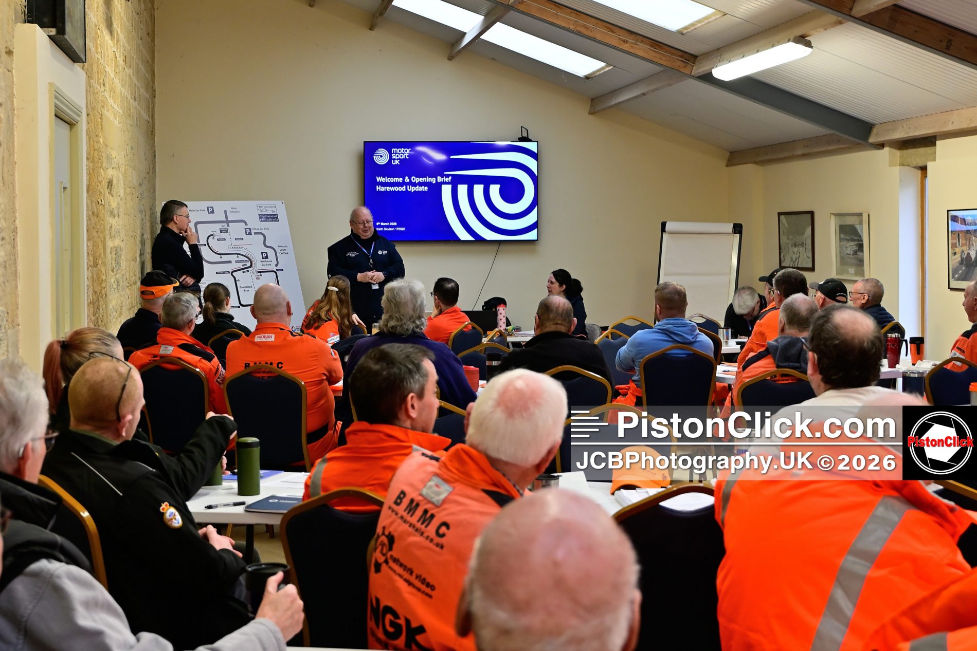 Harewood Hillclimb Marshals Motorsport UK training day