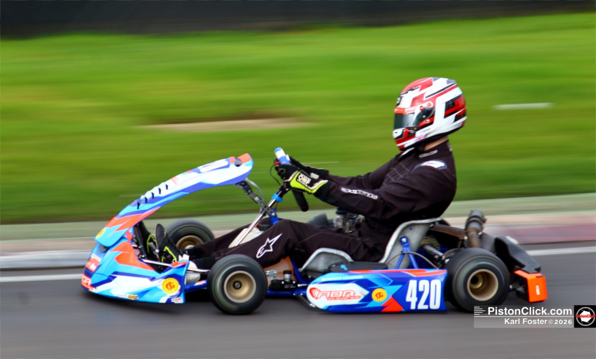 The Winter Warmer Trophy at PFI kart track