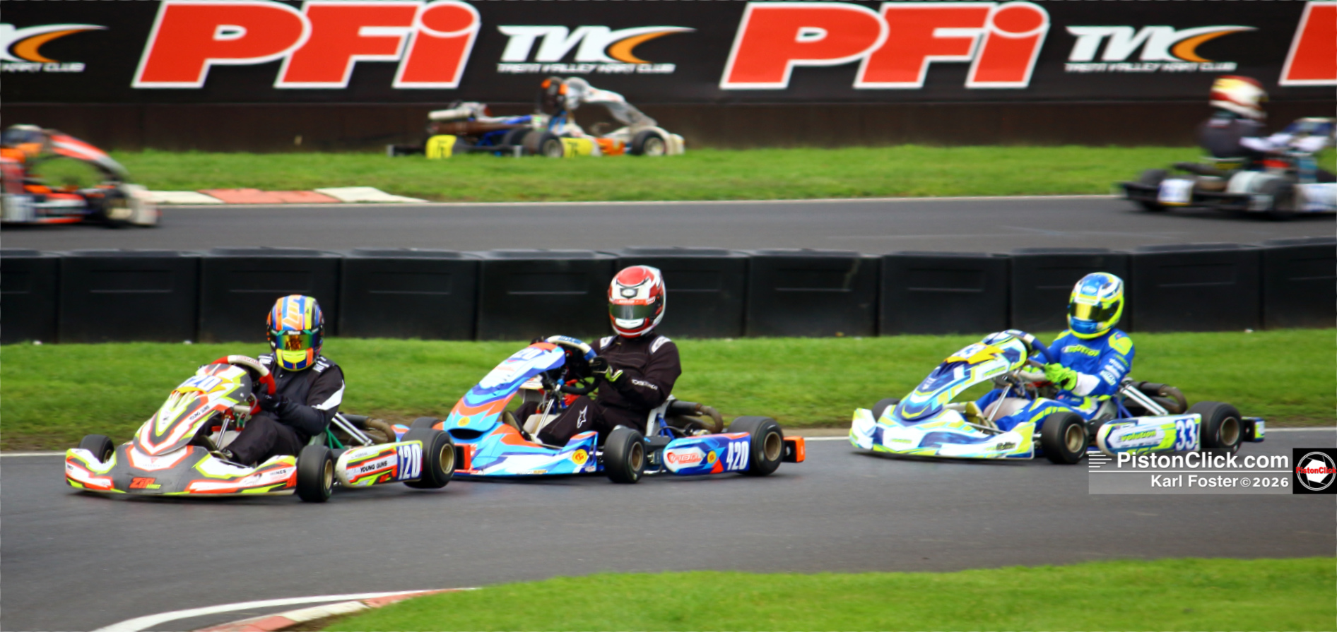 The Winter Warmer Trophy at PFI kart track