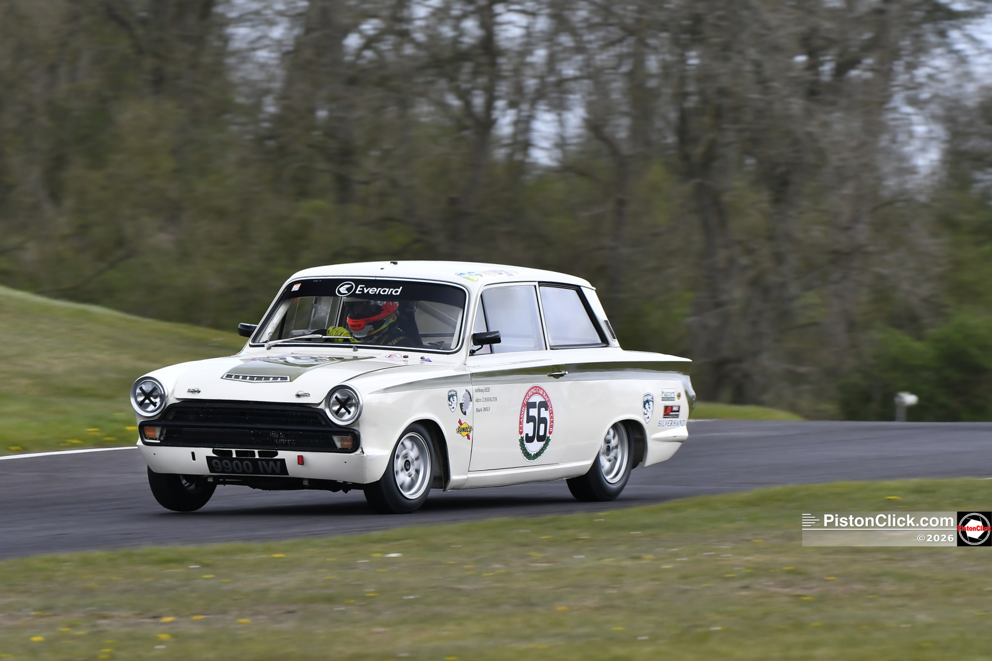 Adam Cunnington Lotus Cortina Pre-66 Touring Cars