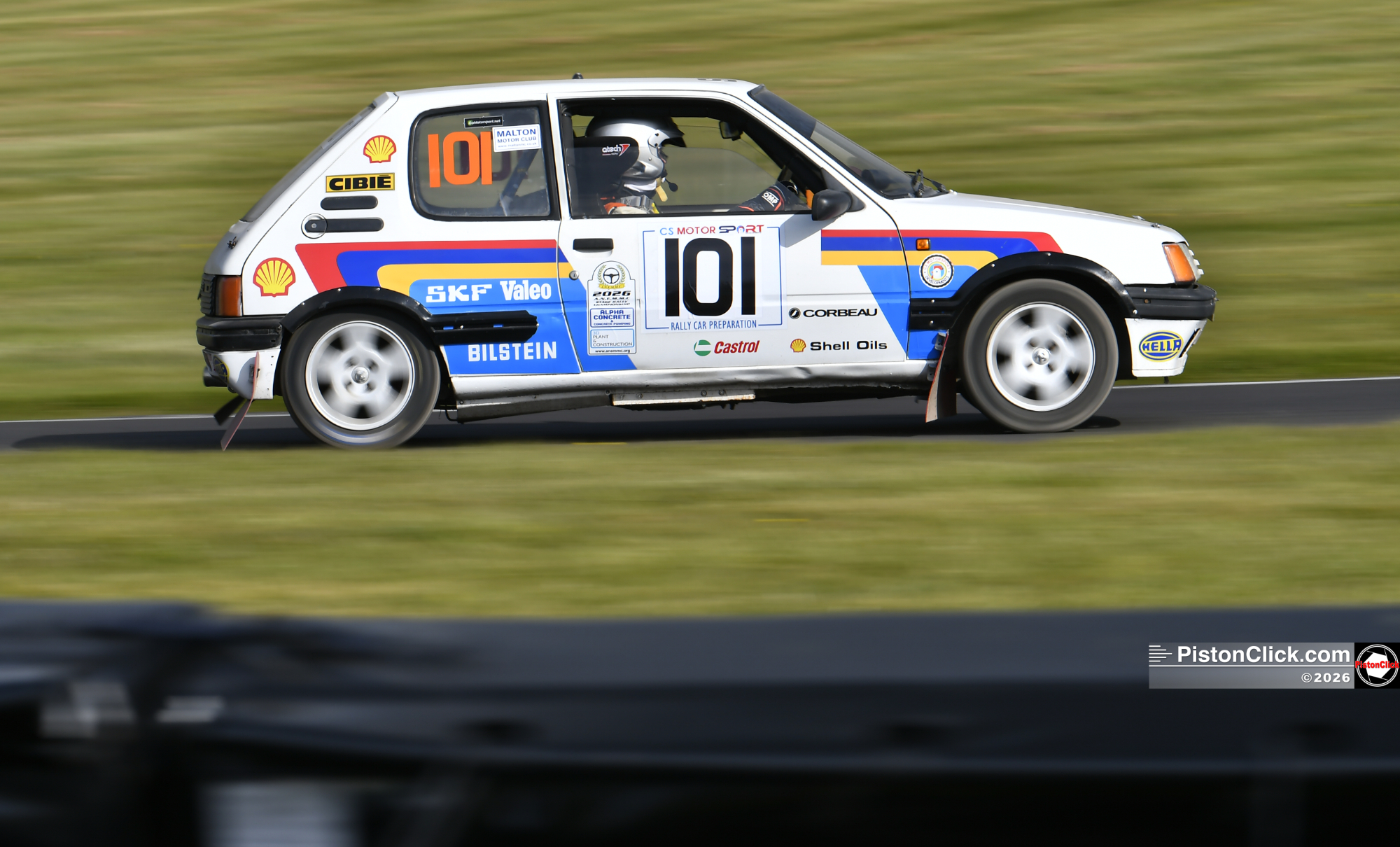 Dominic Jacob Gowlett and Grum Wilcock Peugeot 205