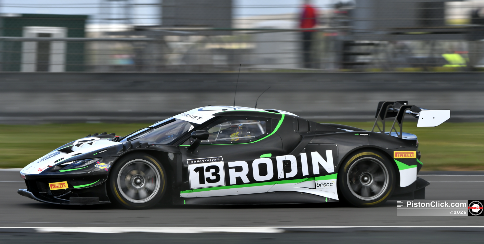 Rodin Motorsport Ferrari 296 GT3 Evo Josh Buchan and Cameron Campbell