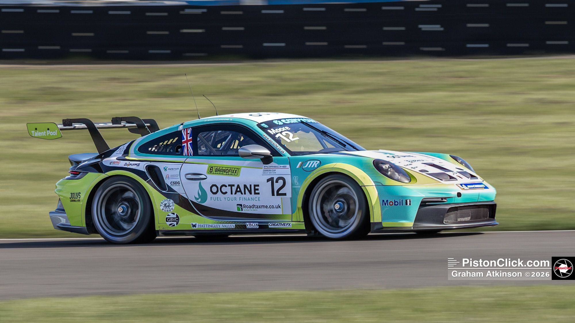 JTR Racing Porsche Carrera Cup Jonathan Moore
